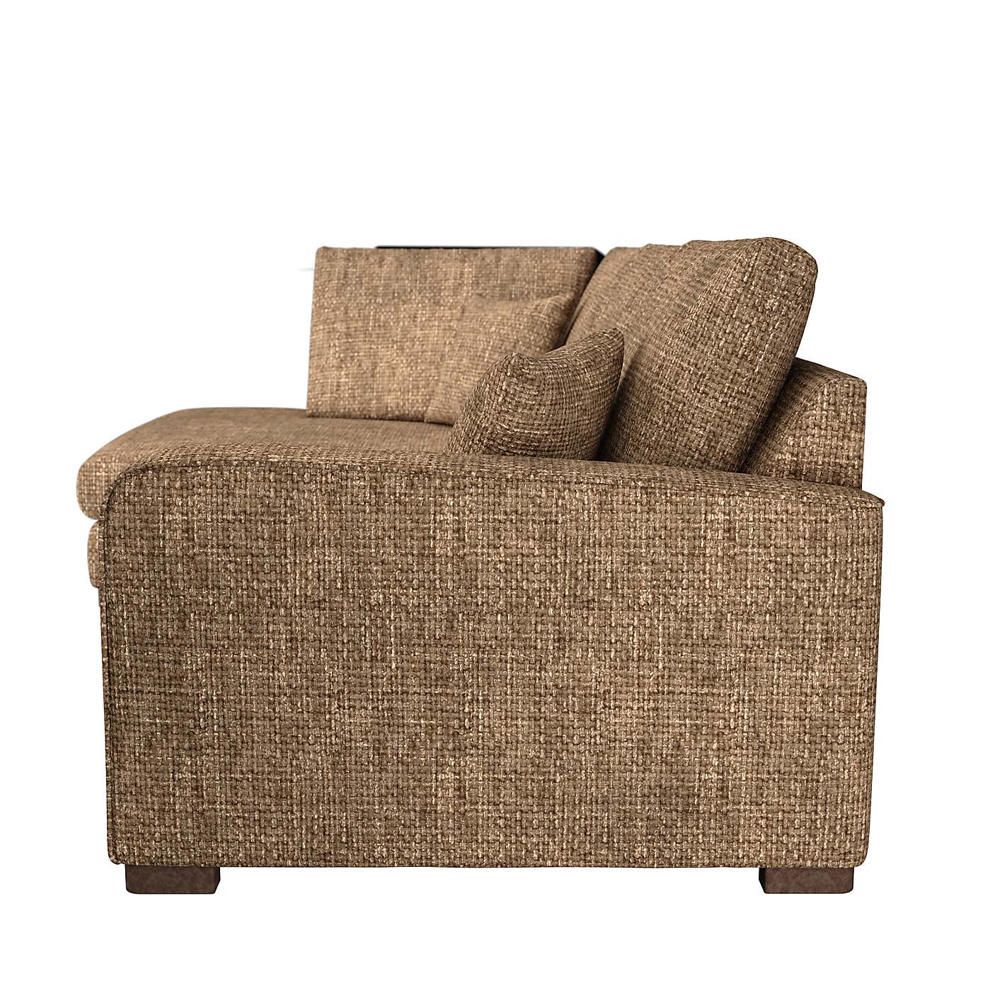 Carson Chunky Chenille Right Hand Corner Sofa