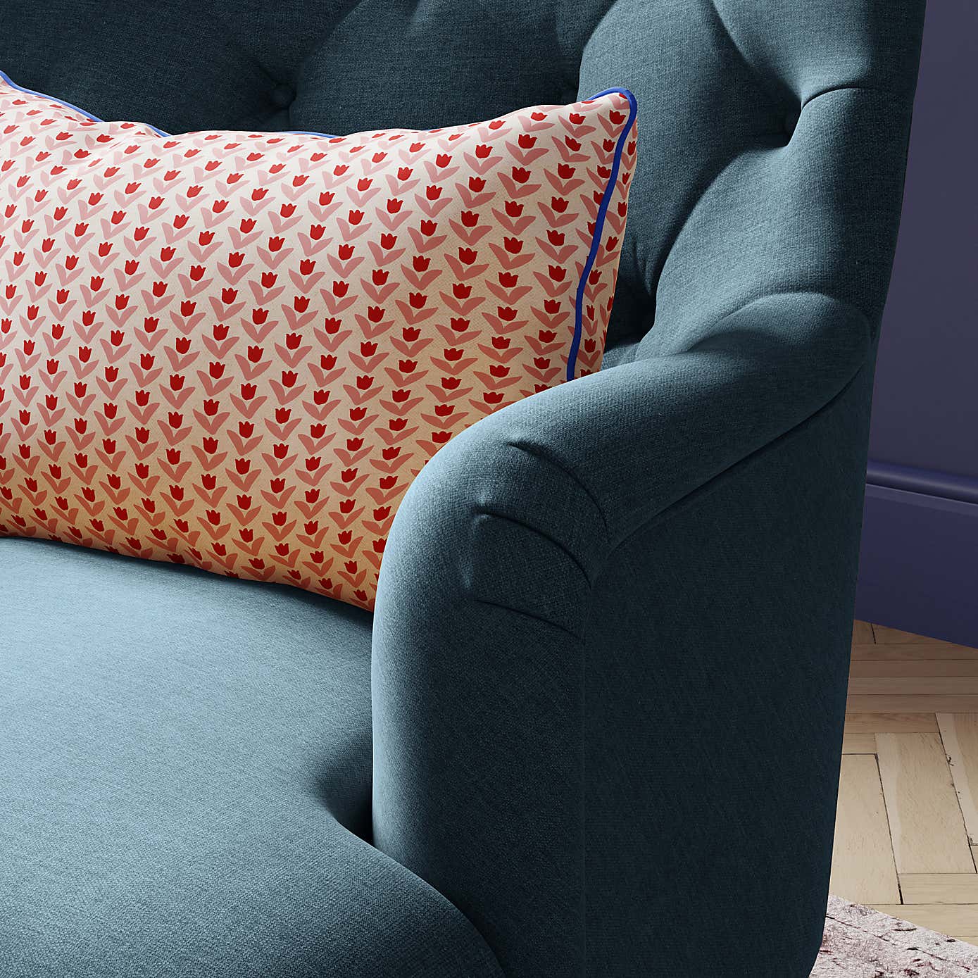 Arianna Button Back Accent Chair