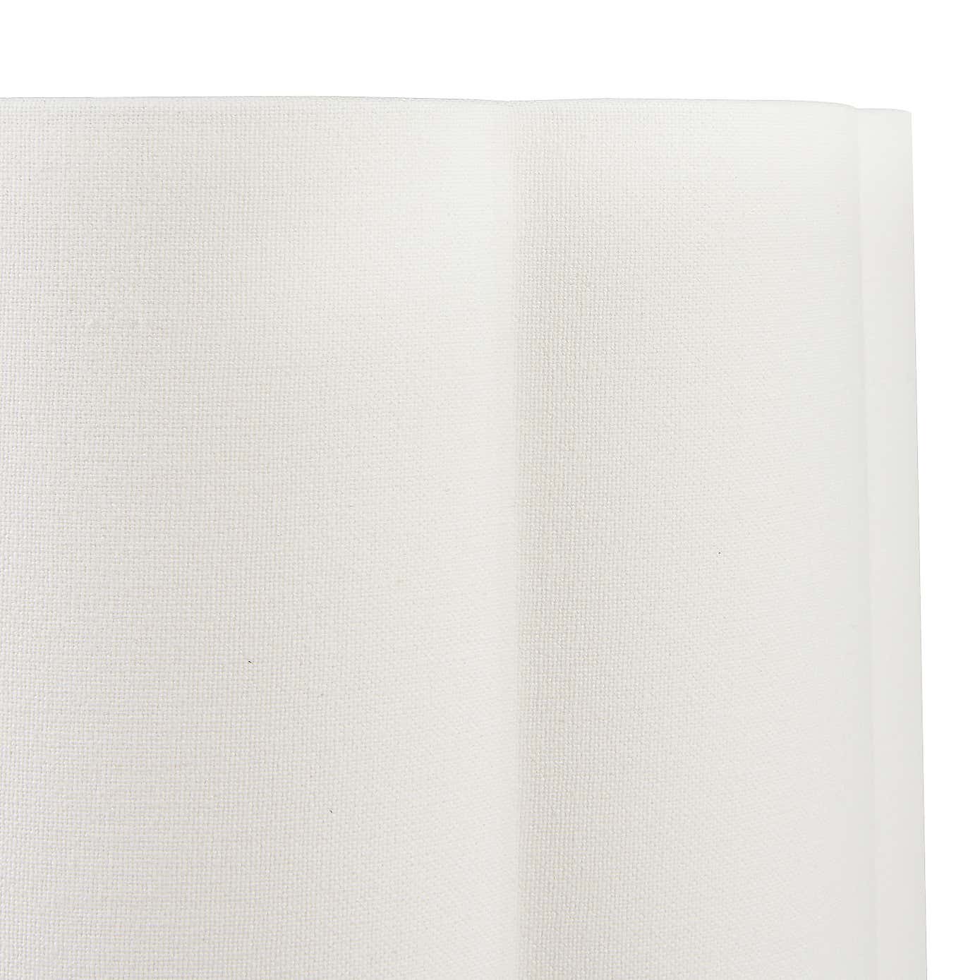 Bloom Handloom Scalloped Cylinder Lamp Shade