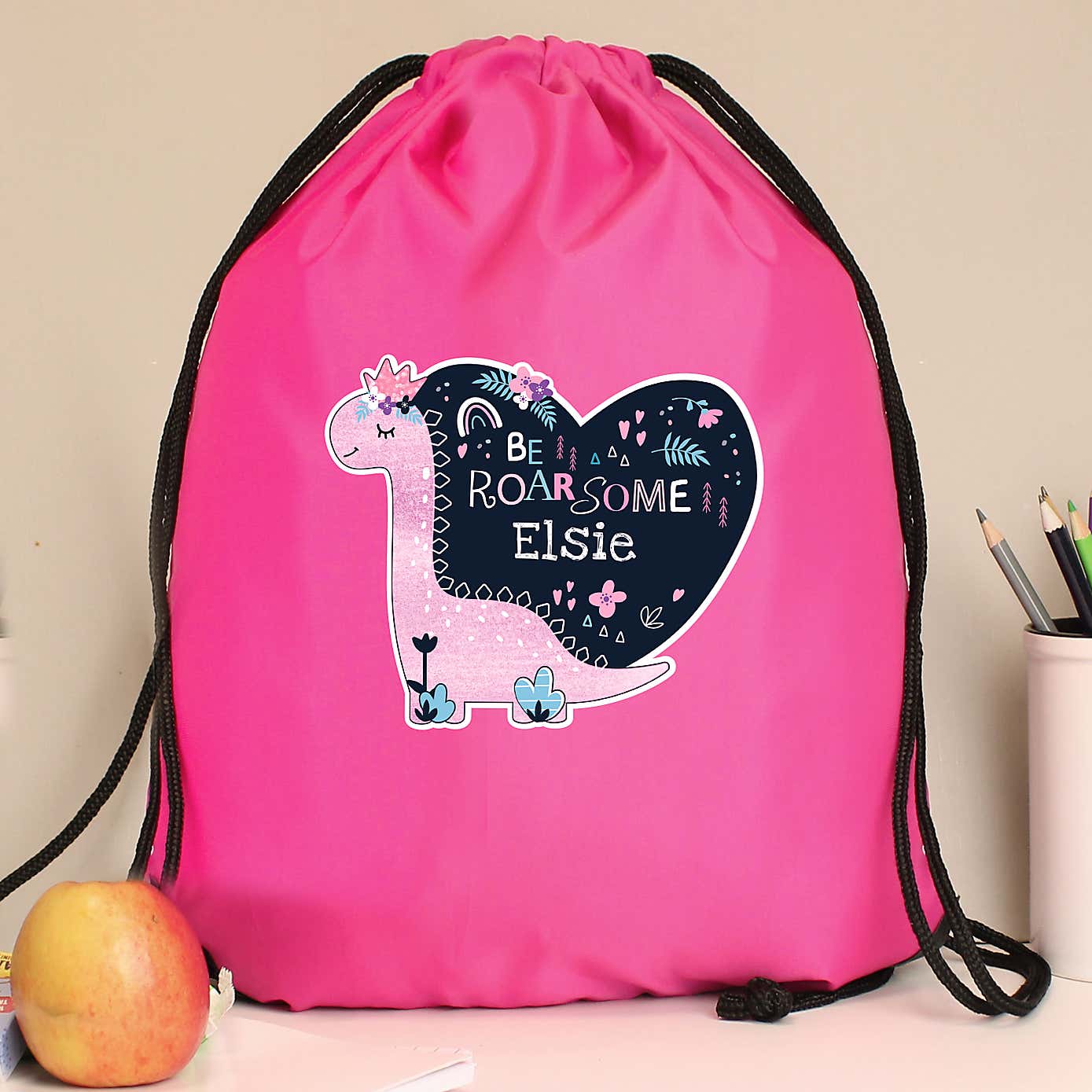 Personalised Dinosaur Kit Bag