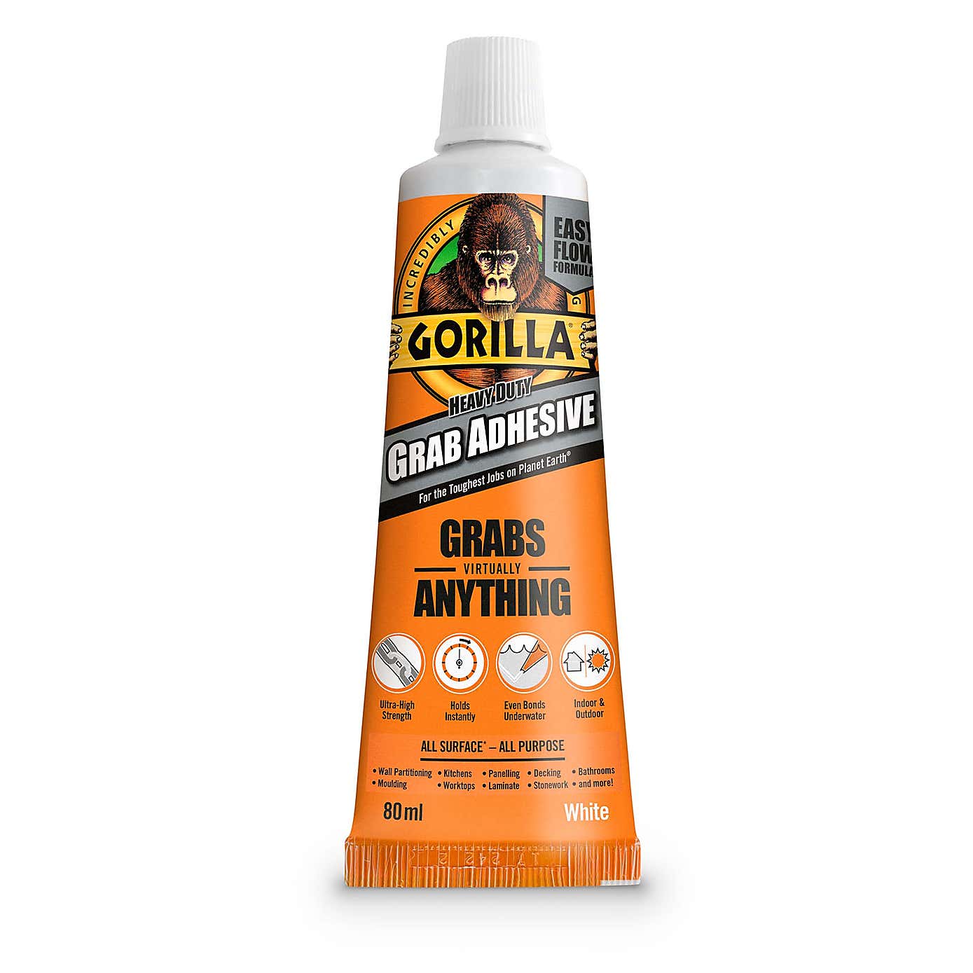 Gorilla White Grab 80ml Tube