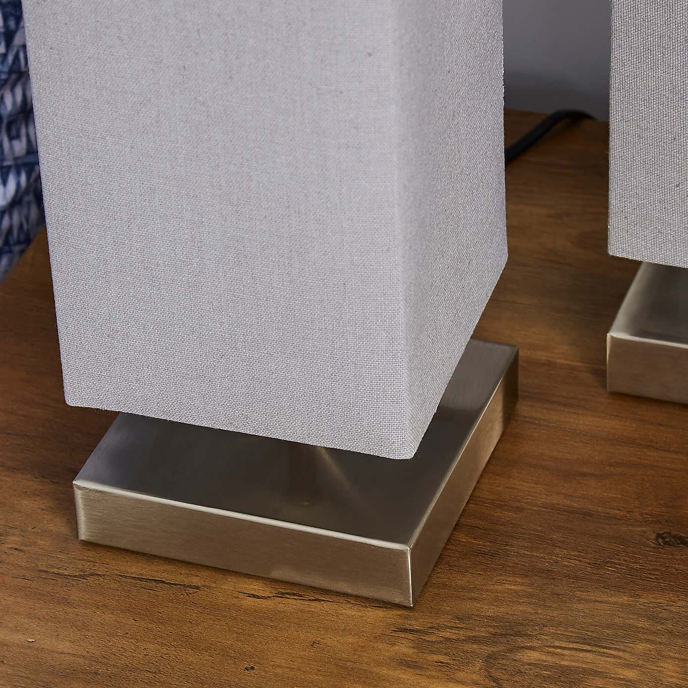 Charlotte Grey Touch Dimmable Table Lamps