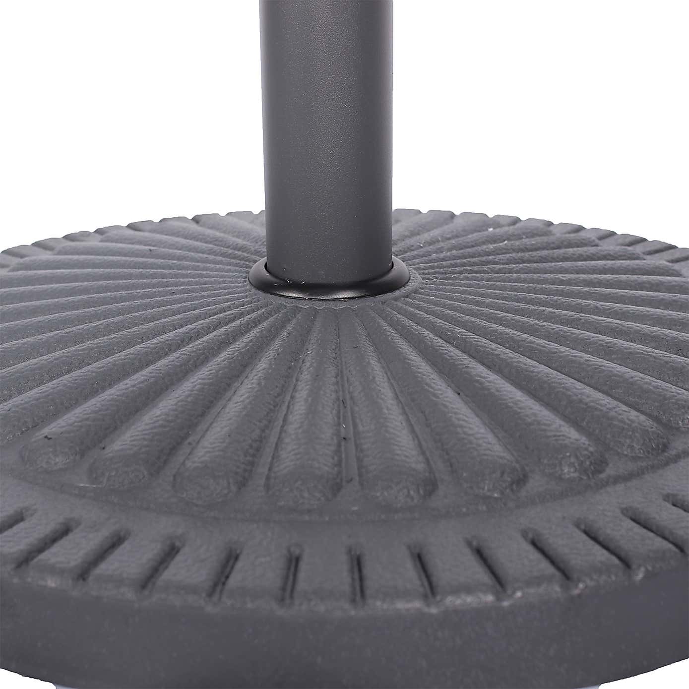 A.Mir Round Garden Parasol Base, 14kg
