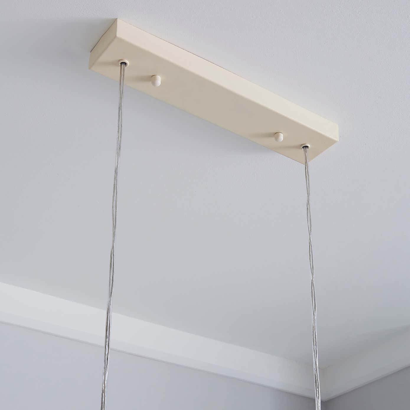 London Industrial 3 Light Diner Ceiling Fitting