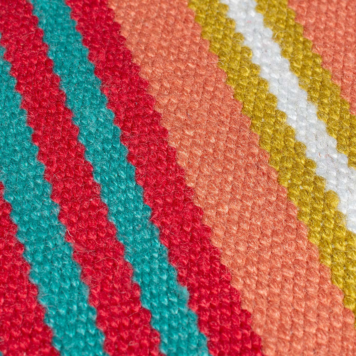 Sophie Robinson Rock Candy Stripe Indoor Outdoor Rug