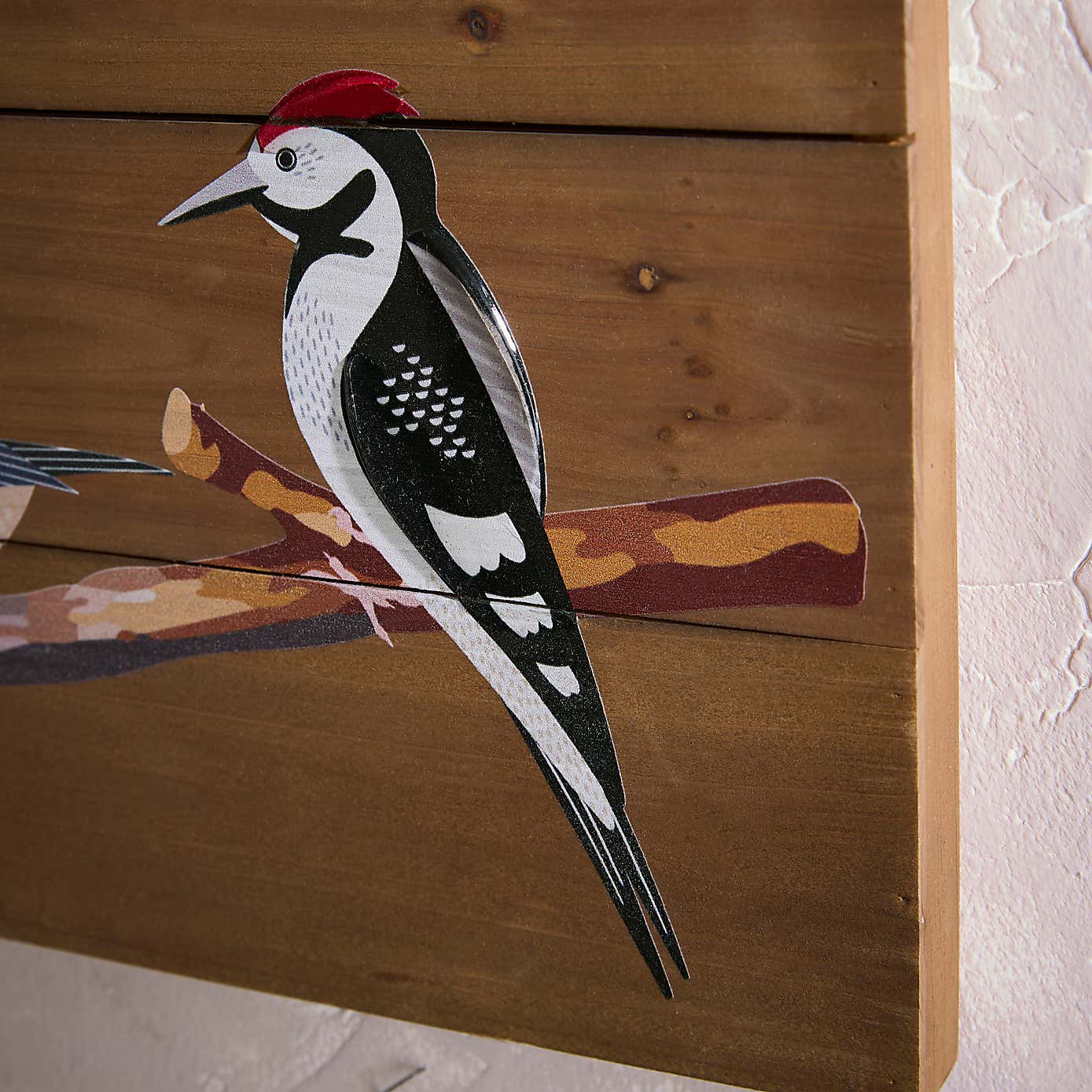 Birds Wooden Panel Wall Art