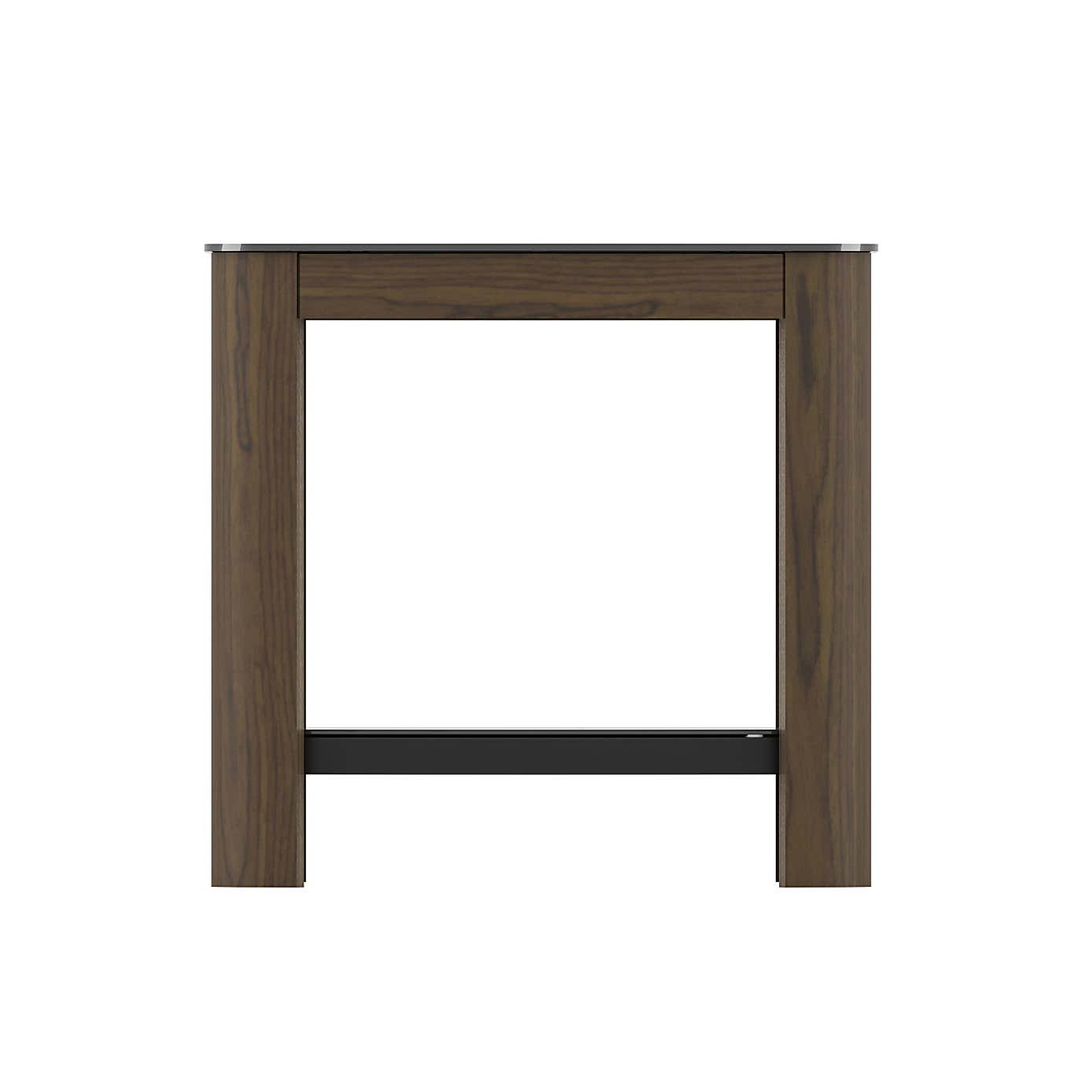 Affinity Real Curved Wood Side Table