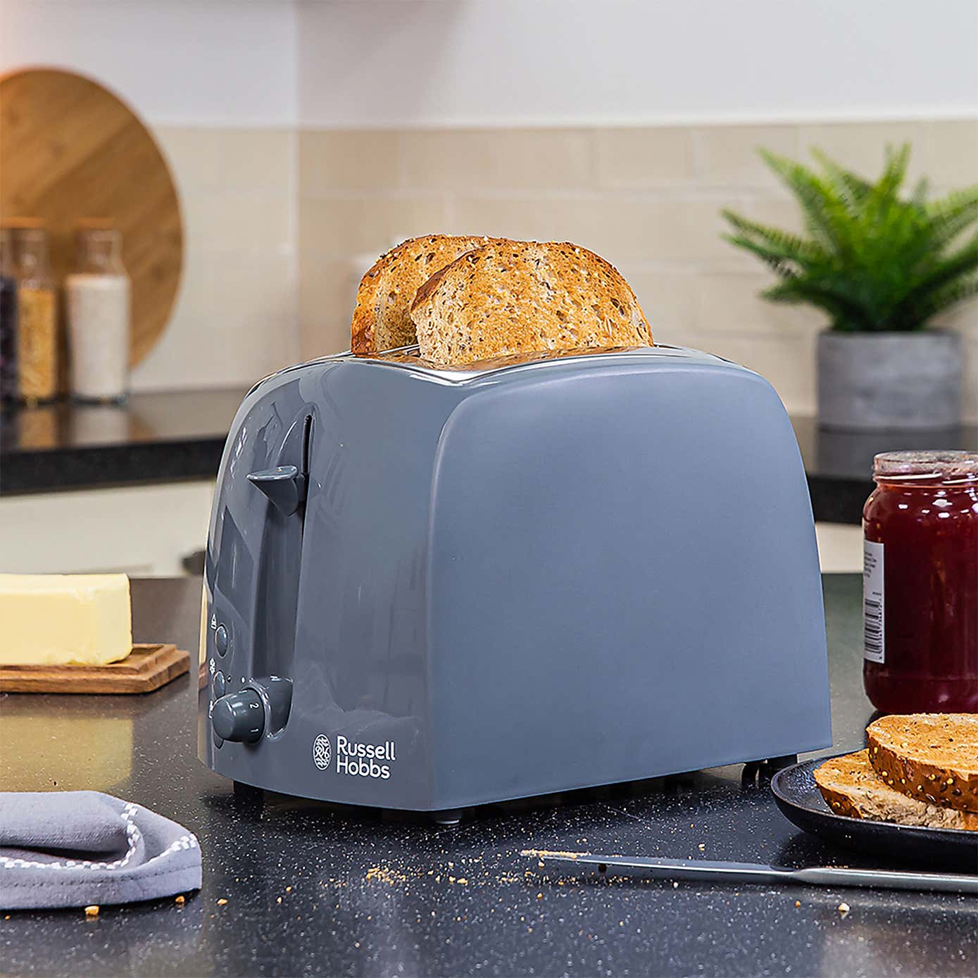 Russell Hobbs Textures 2 Slice Toaster
