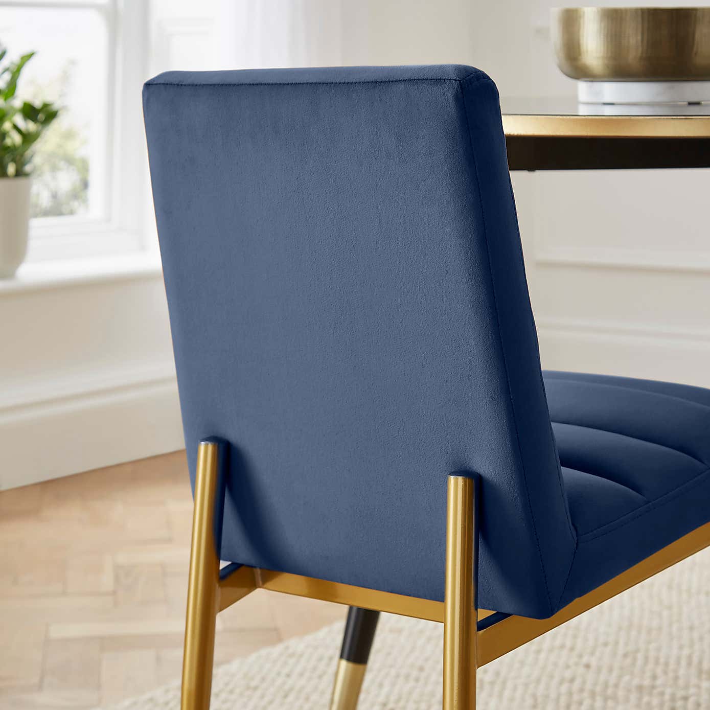 Maddison Dining Chair, Velvet