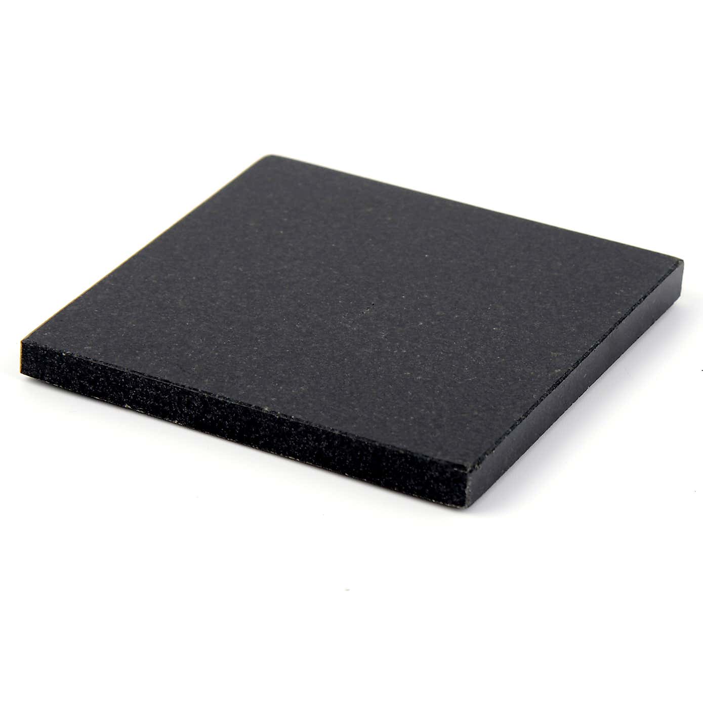 Black Granite Set of 4 Coasters