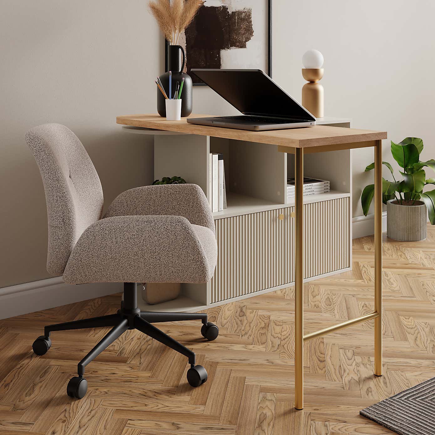 Georgi Swivel Desk