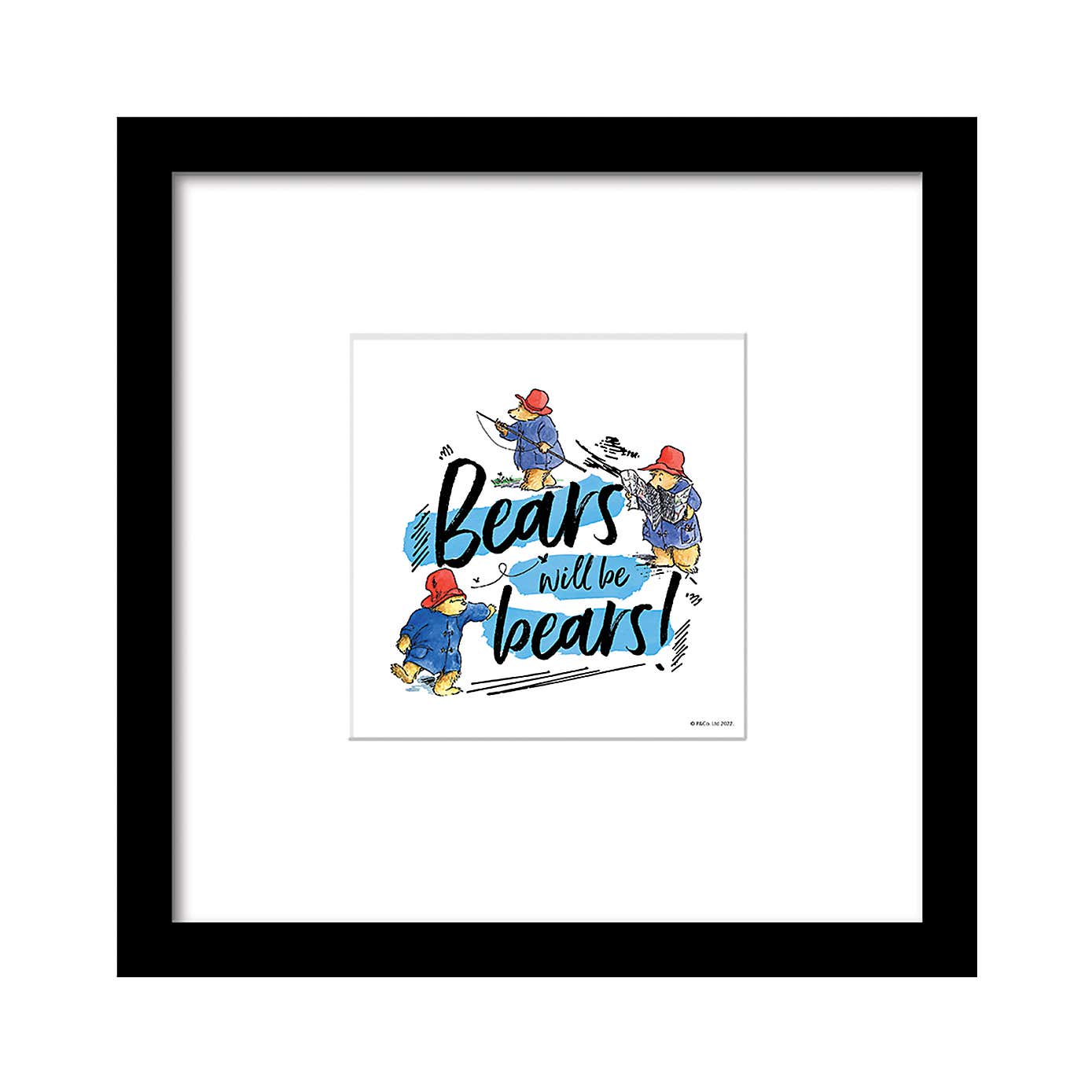 The Art Group Bears Will Be Bears Framed Print
