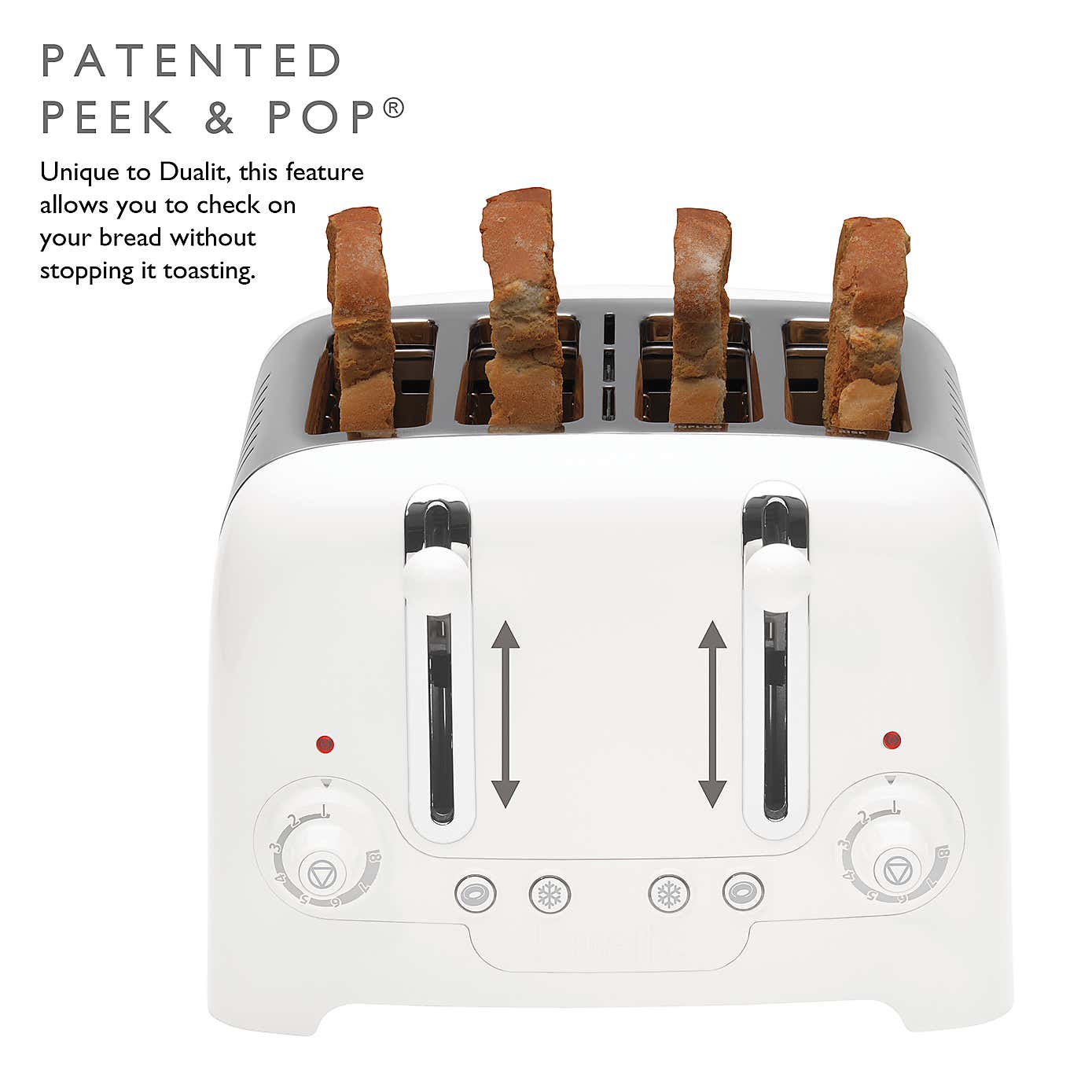 Dualit Lite 4 Long Slot Toaster