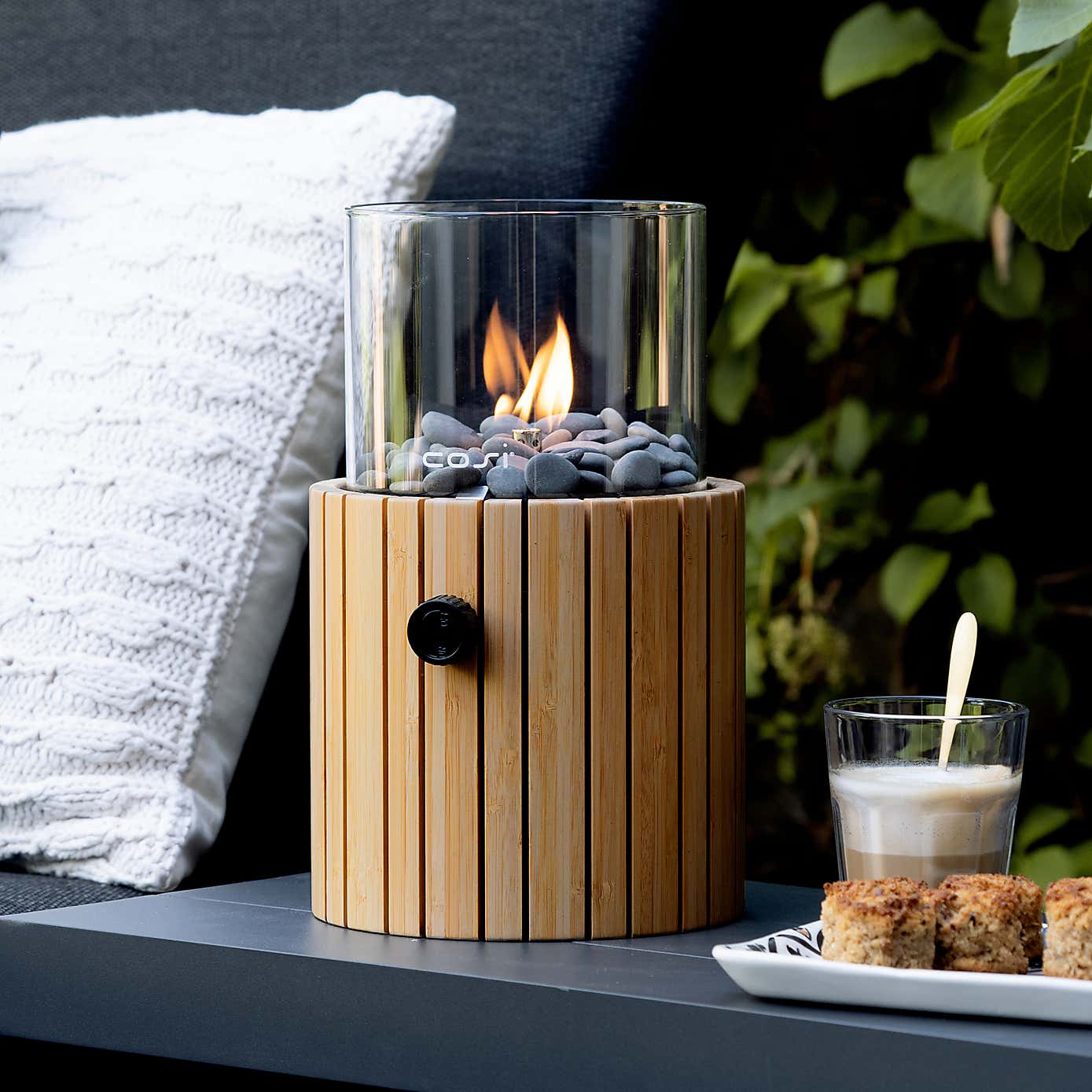 Cosiscoop Timber Round Fire Lantern