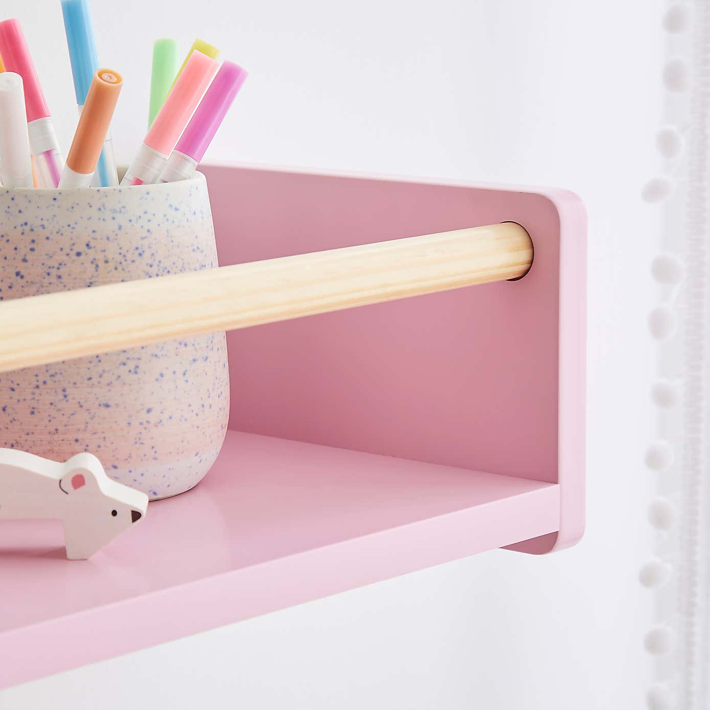 Kids Wall Bookshelf 50cm