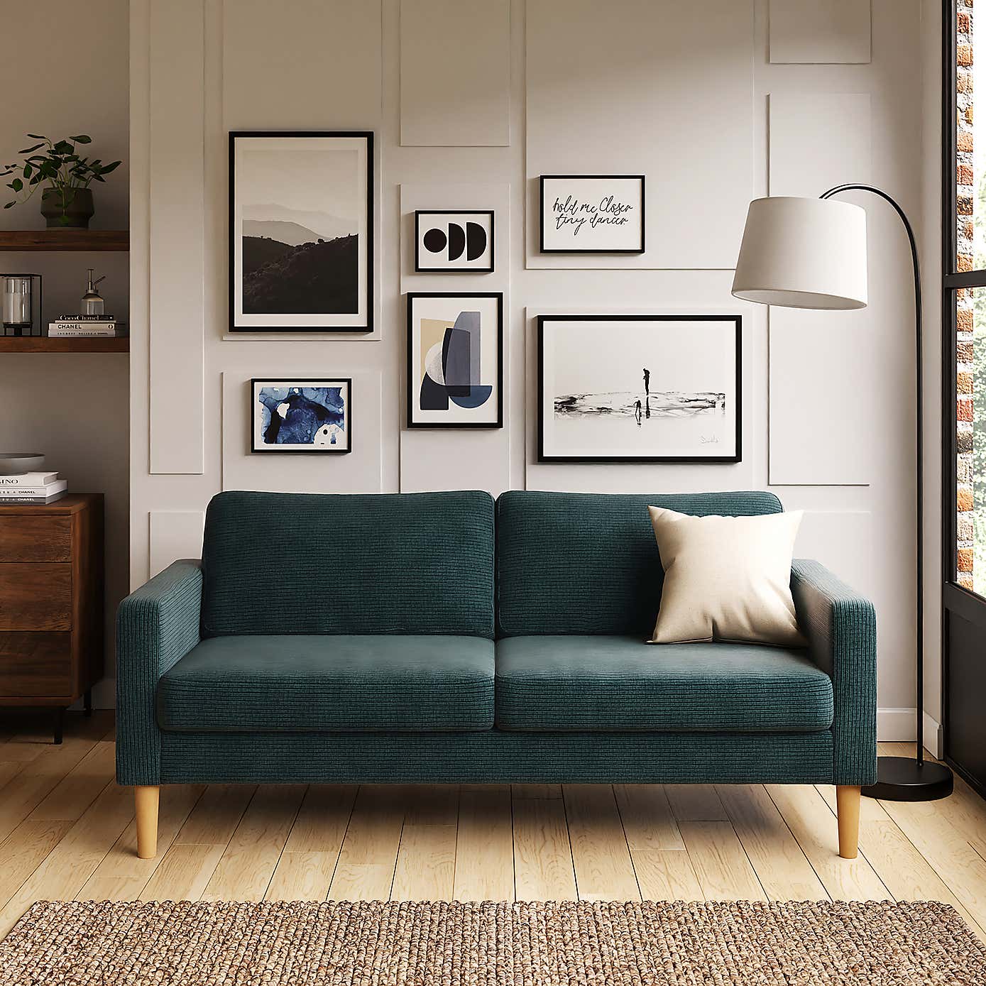 Jacob Cord 3 Seater Sofa