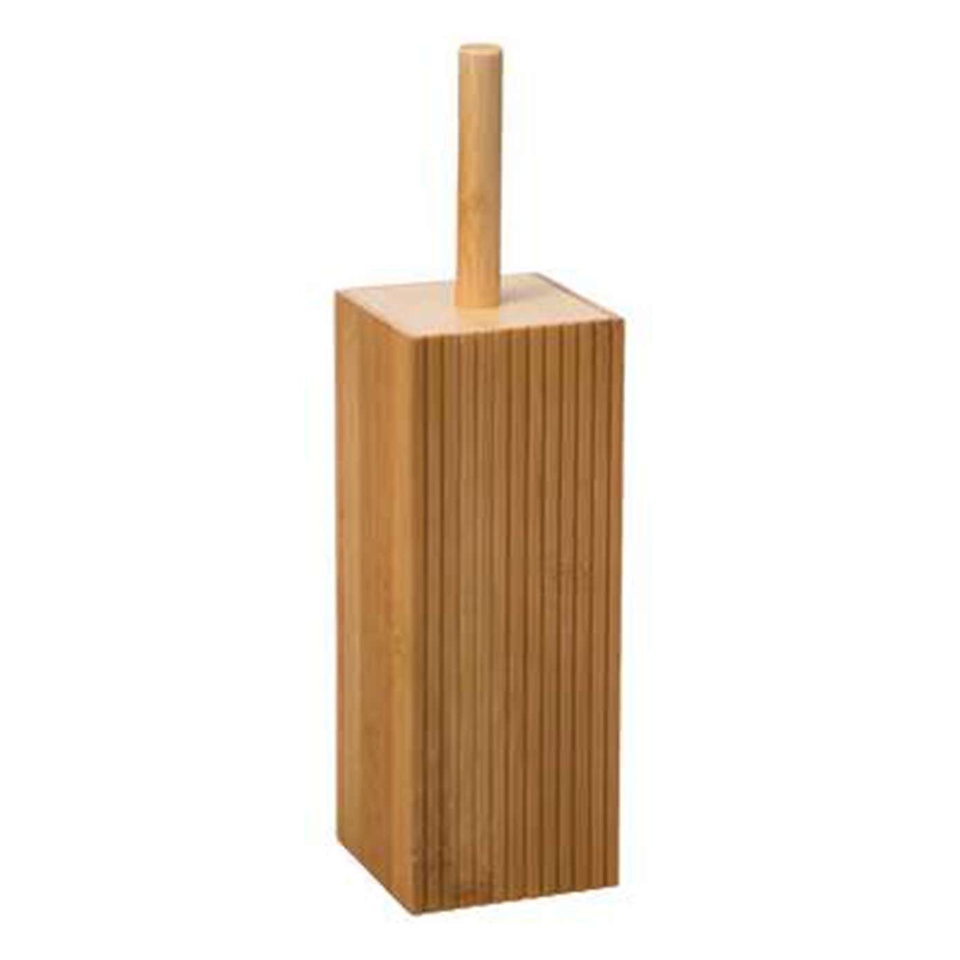 Terre Bamboo Toilet Brush and Holder