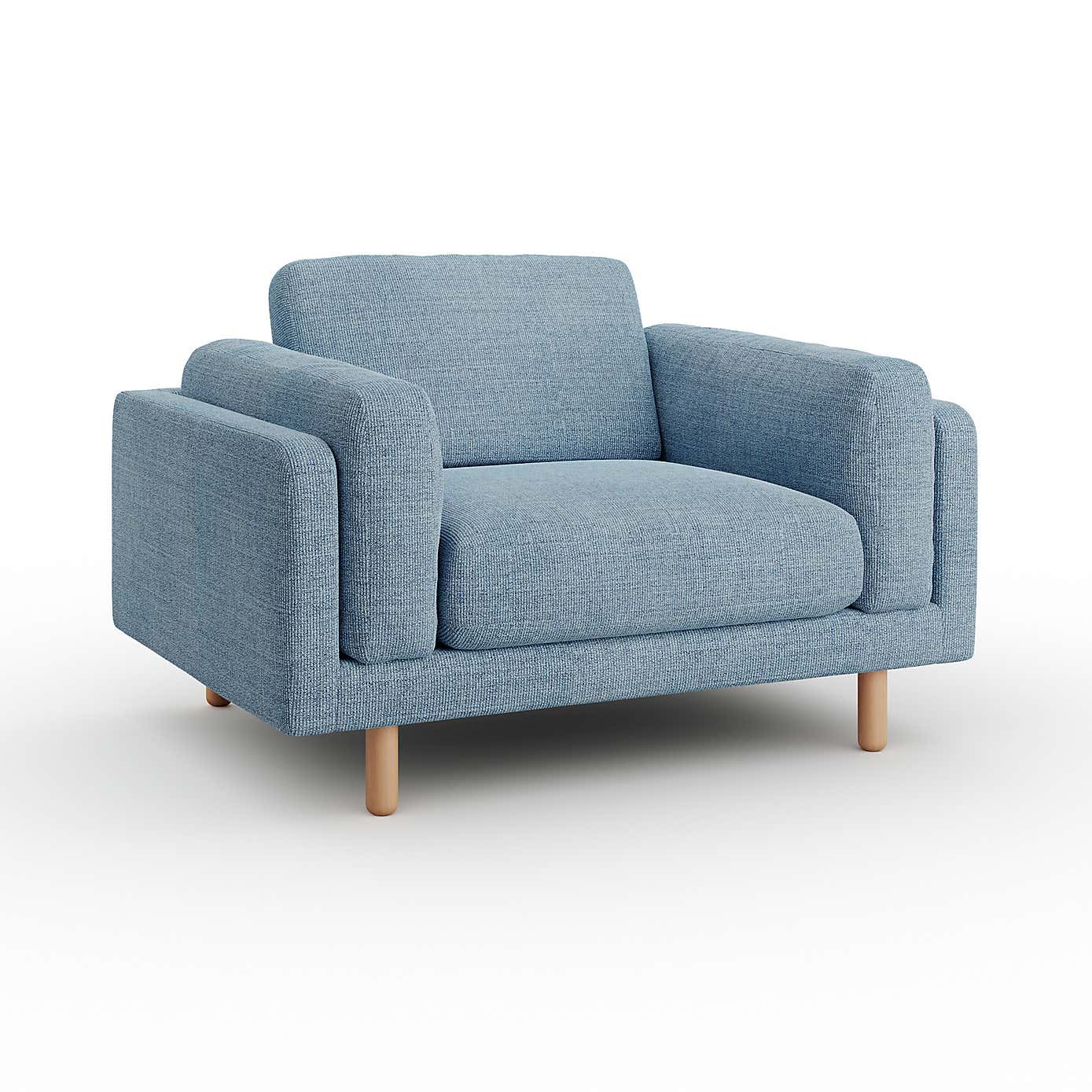 Newton Chunky Tonal Weave Snuggle Chair