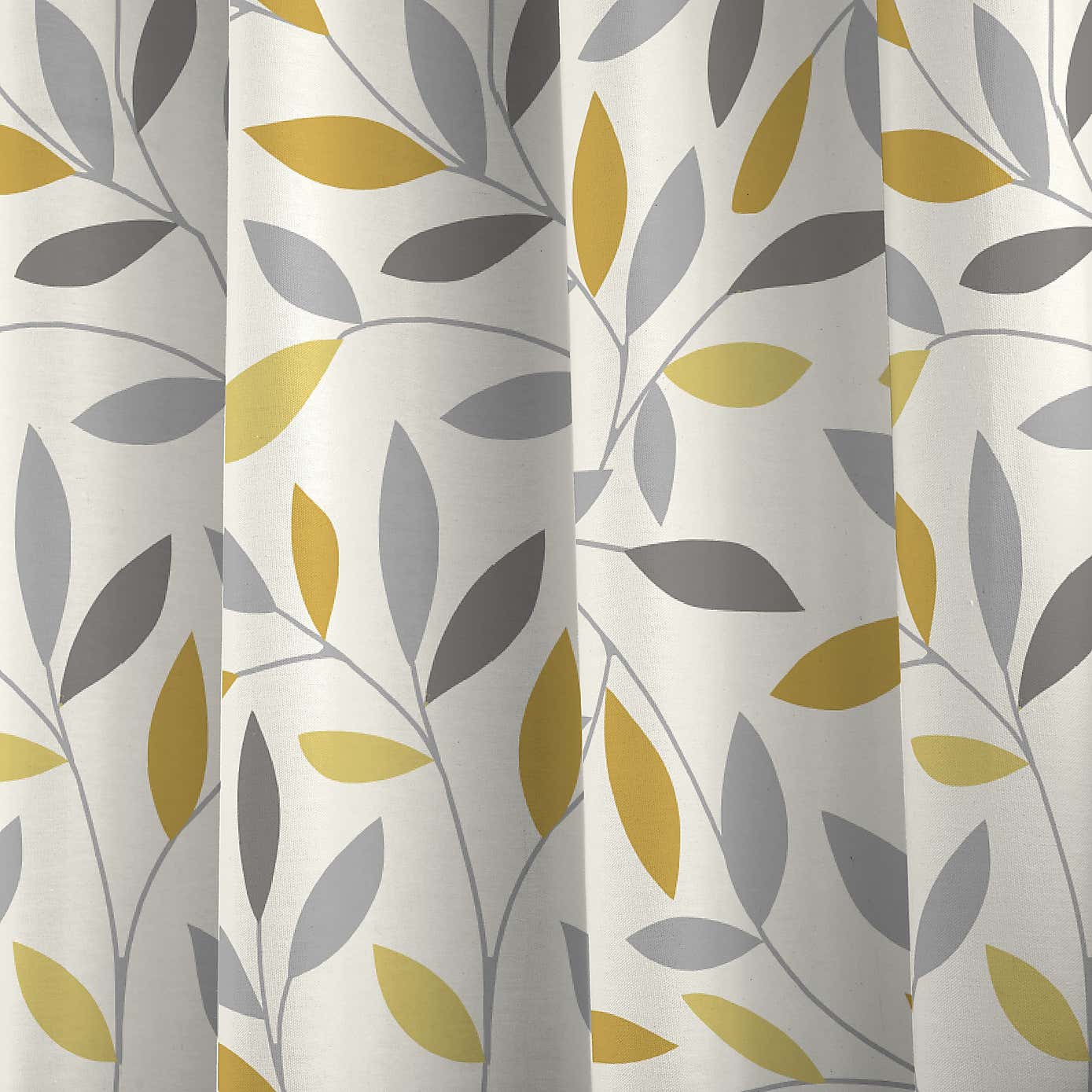 Fusion Beechwood Eyelet Curtains