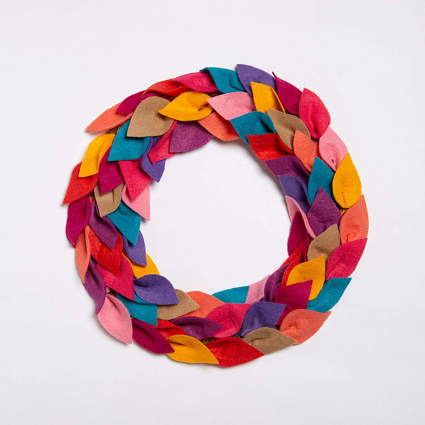 Wool Couture Wreath Felt Kit