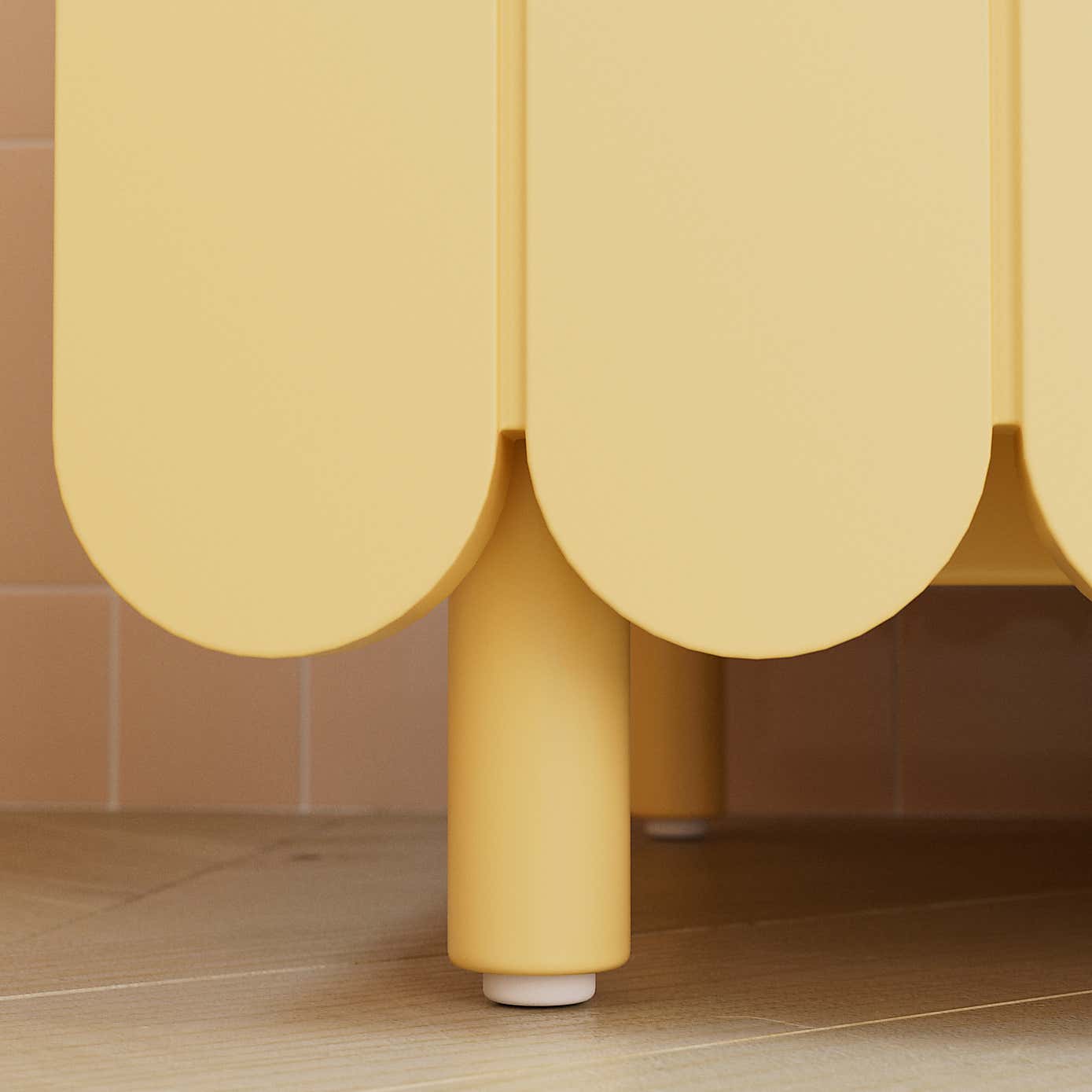 Scallop Under Sink Unit