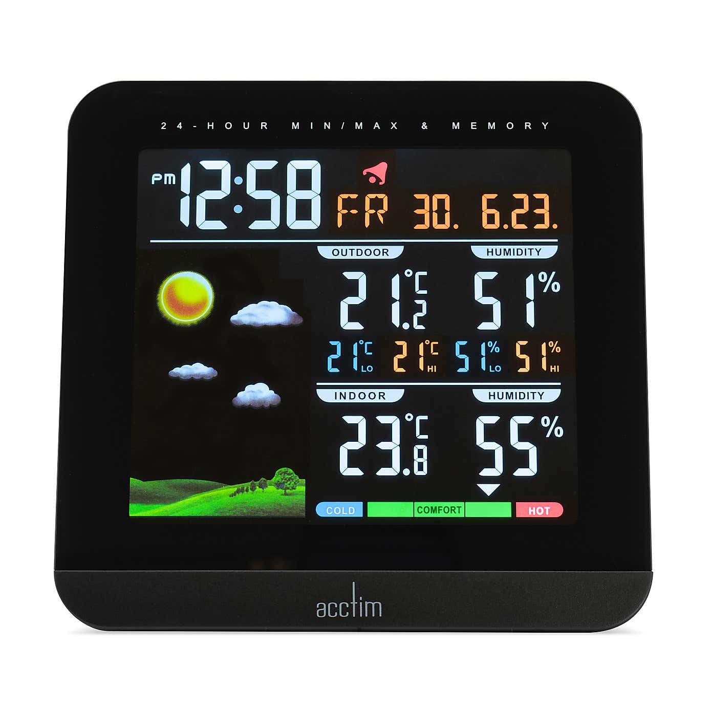 Acctim Wyndham 6-in-1 Barometric Weather Station