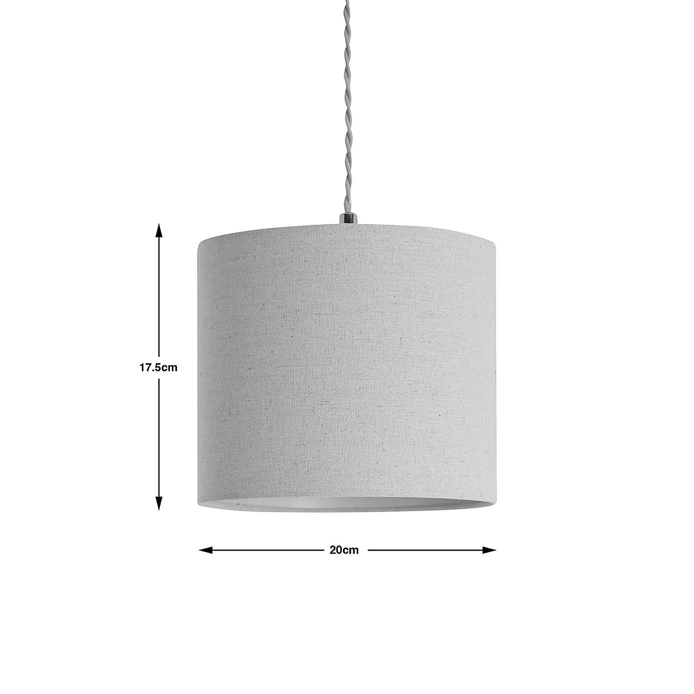 Luna Drum Lamp Shade