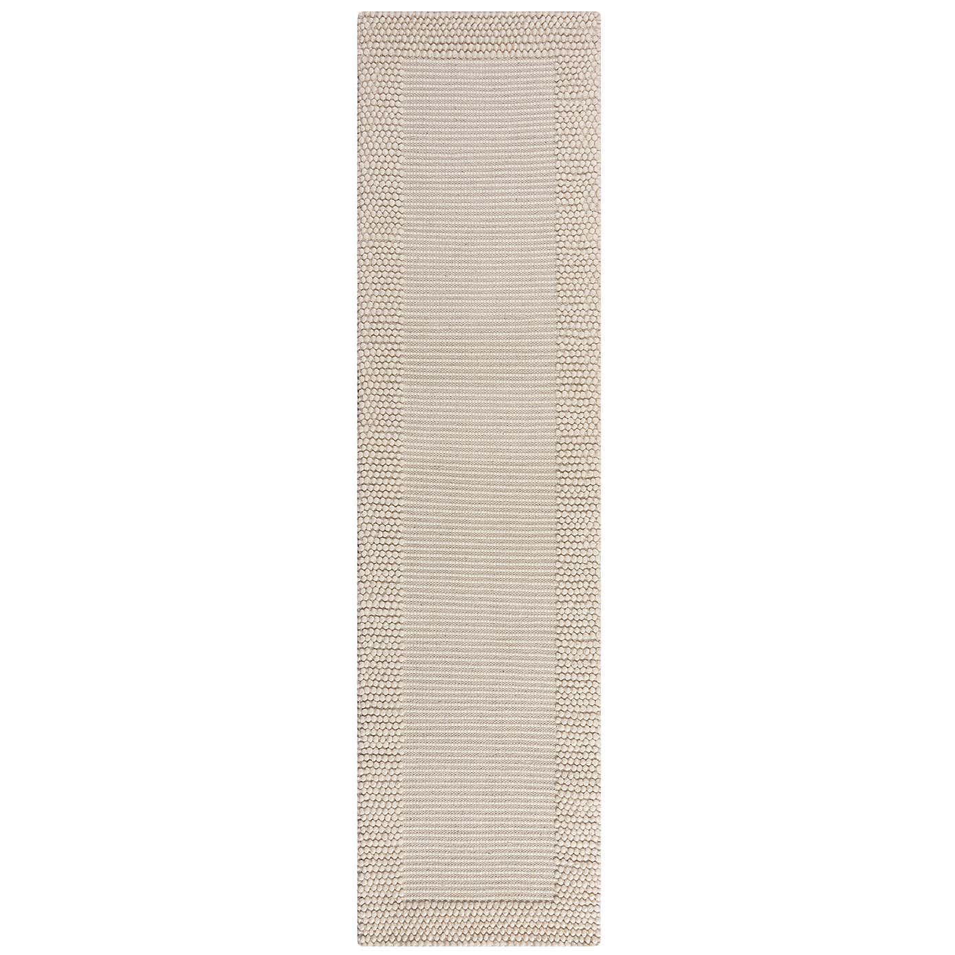 Pebble Wool Border Runner