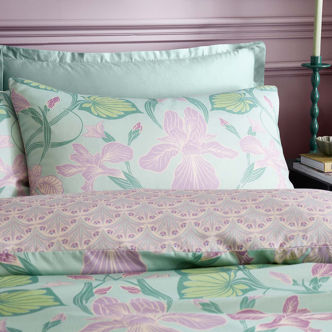 Nouveau Trail 100% Cotton Duvet Cover and Pillowcase Set