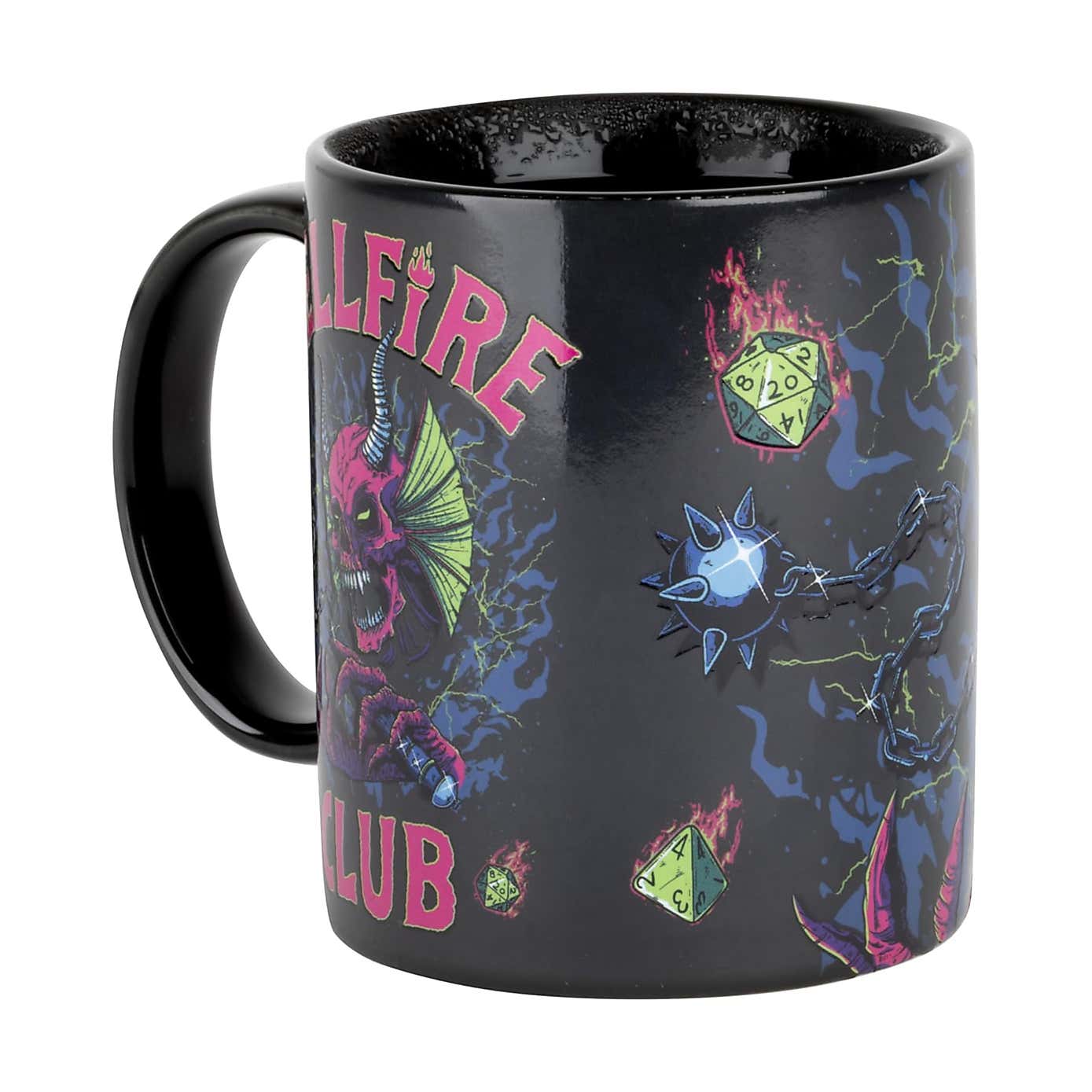 Stranger Things Hellfire Club Heat Changing Mug