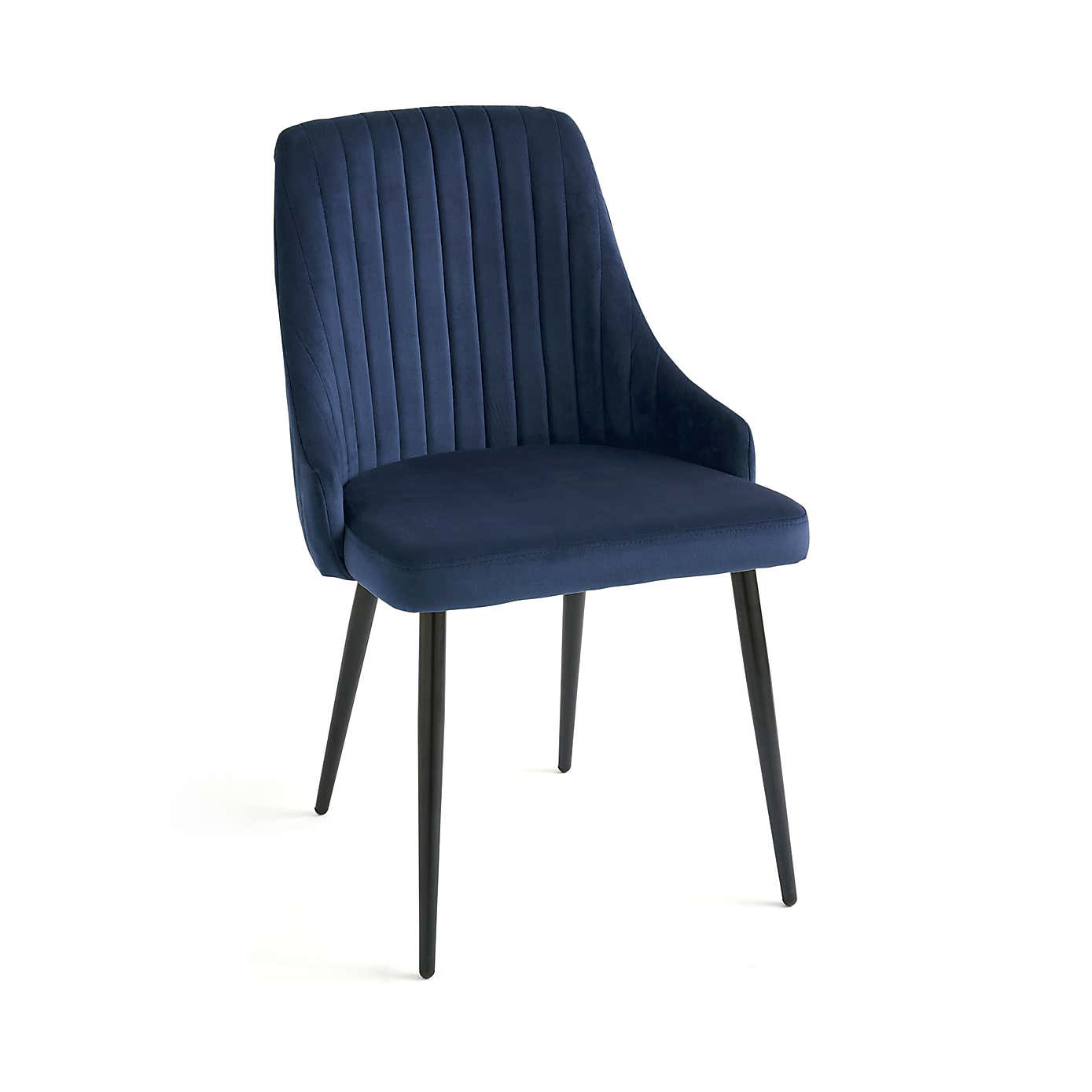 Shea Set of 2 Dining Chairs, Velvet