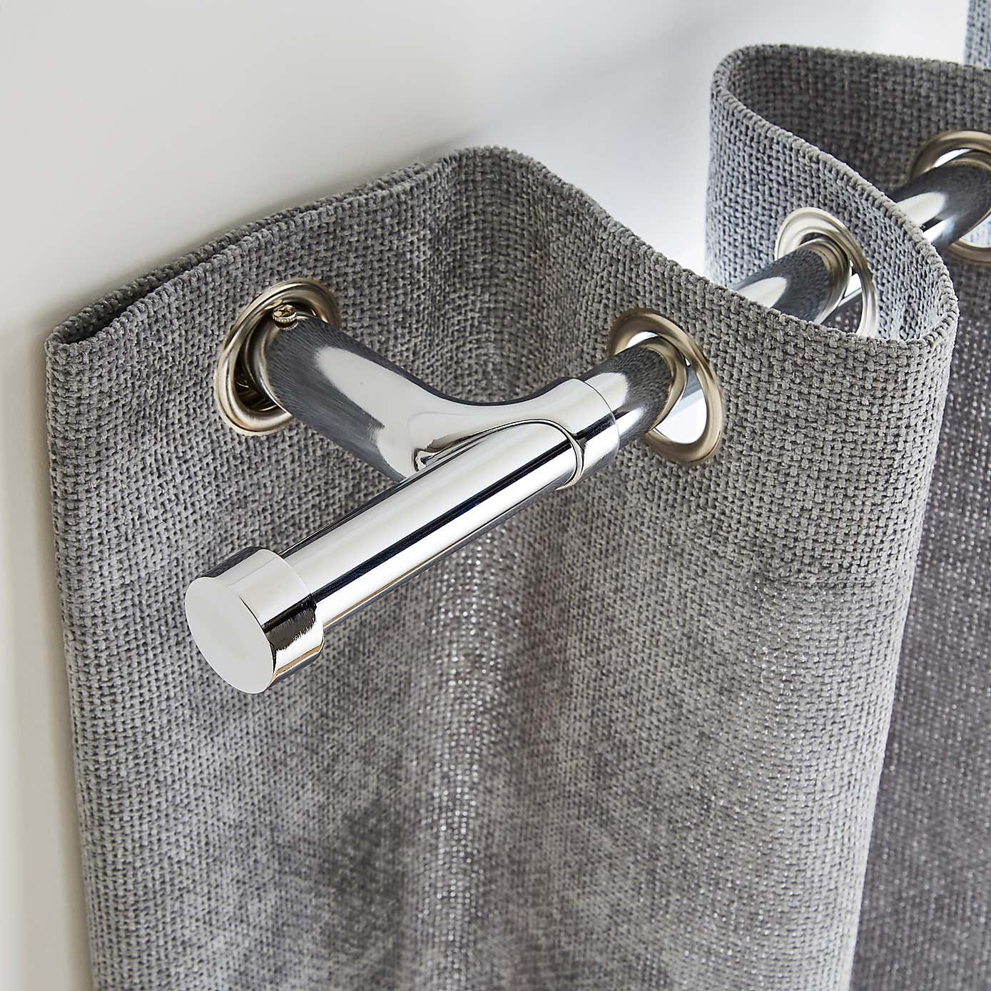 Trinity Room Darkening Extendable Eyelet Curtain Pole