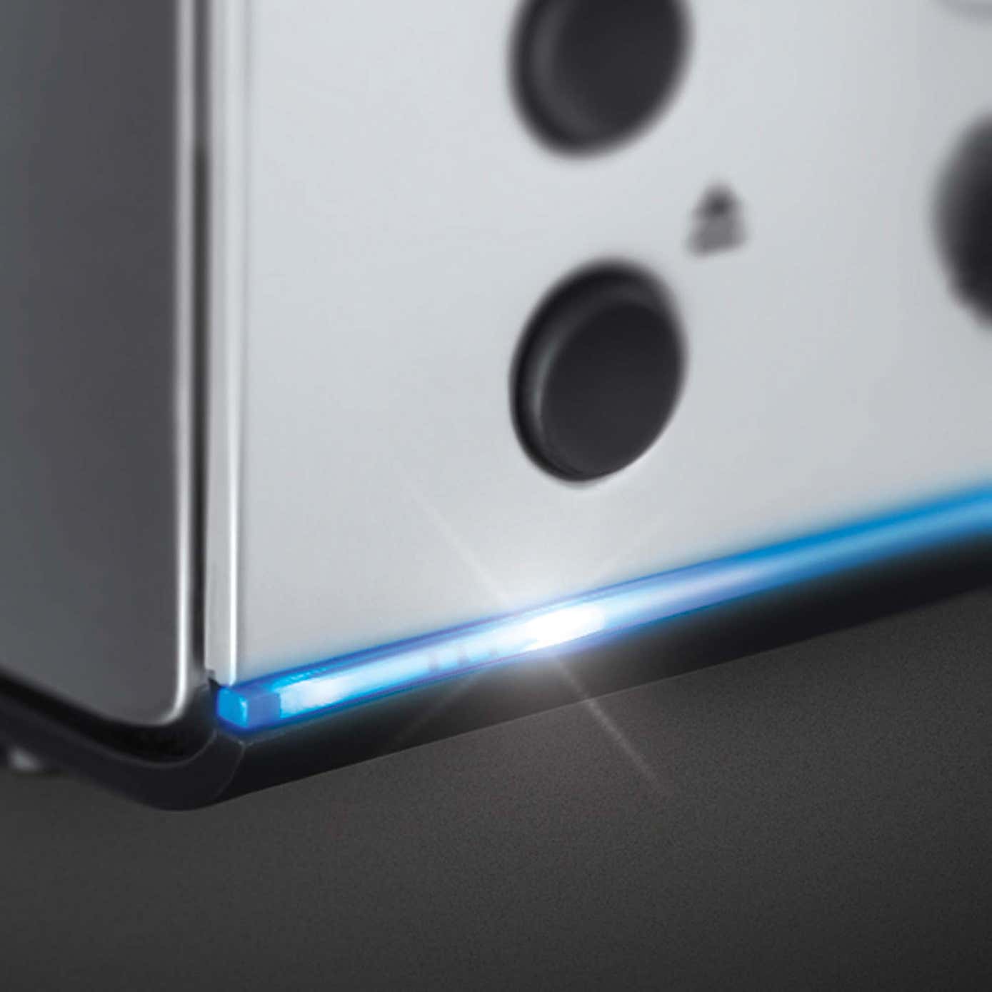 Russell Hobbs Buckingham 4 Slice Stainless Steel Toaster