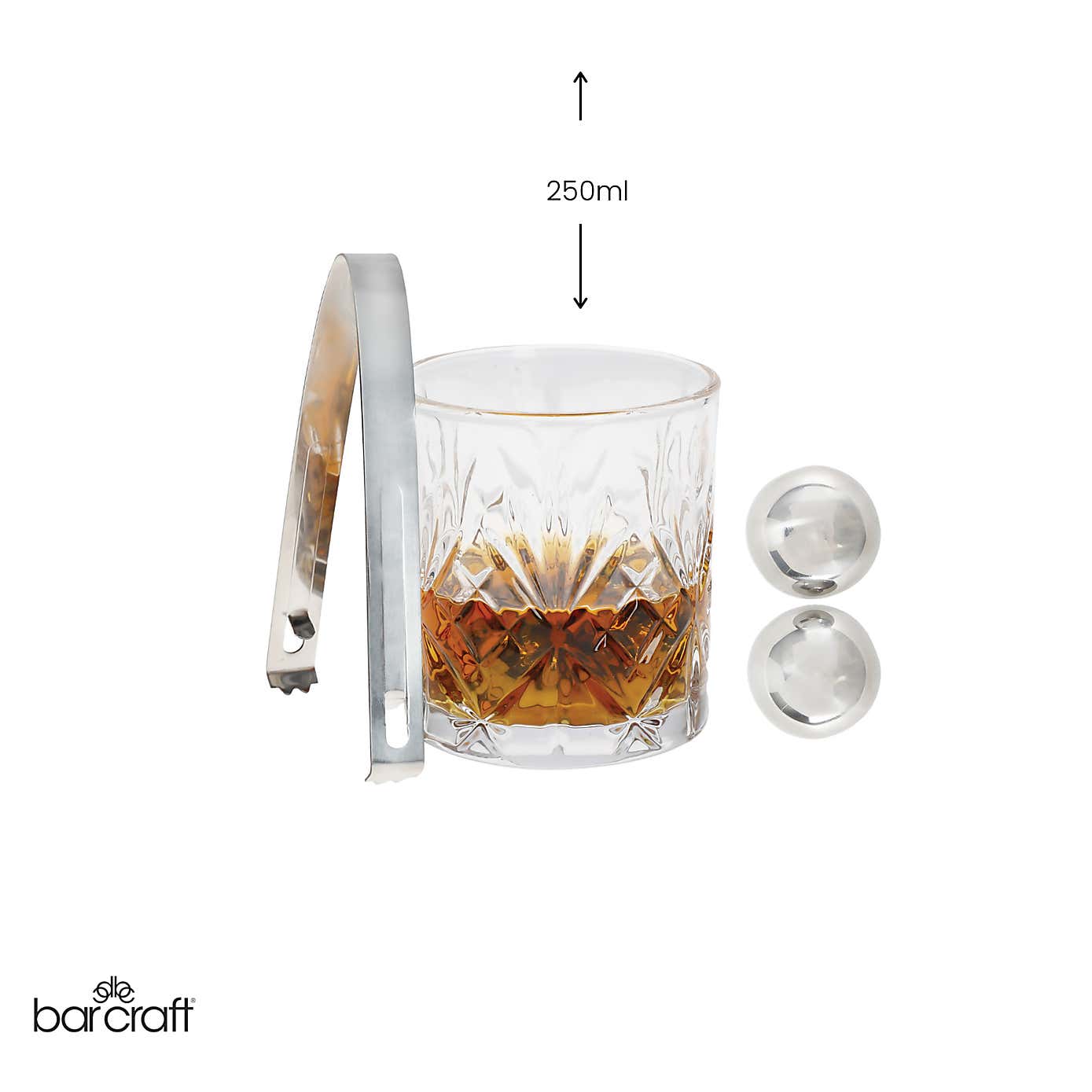 BarCraft Whiskey Gift Set