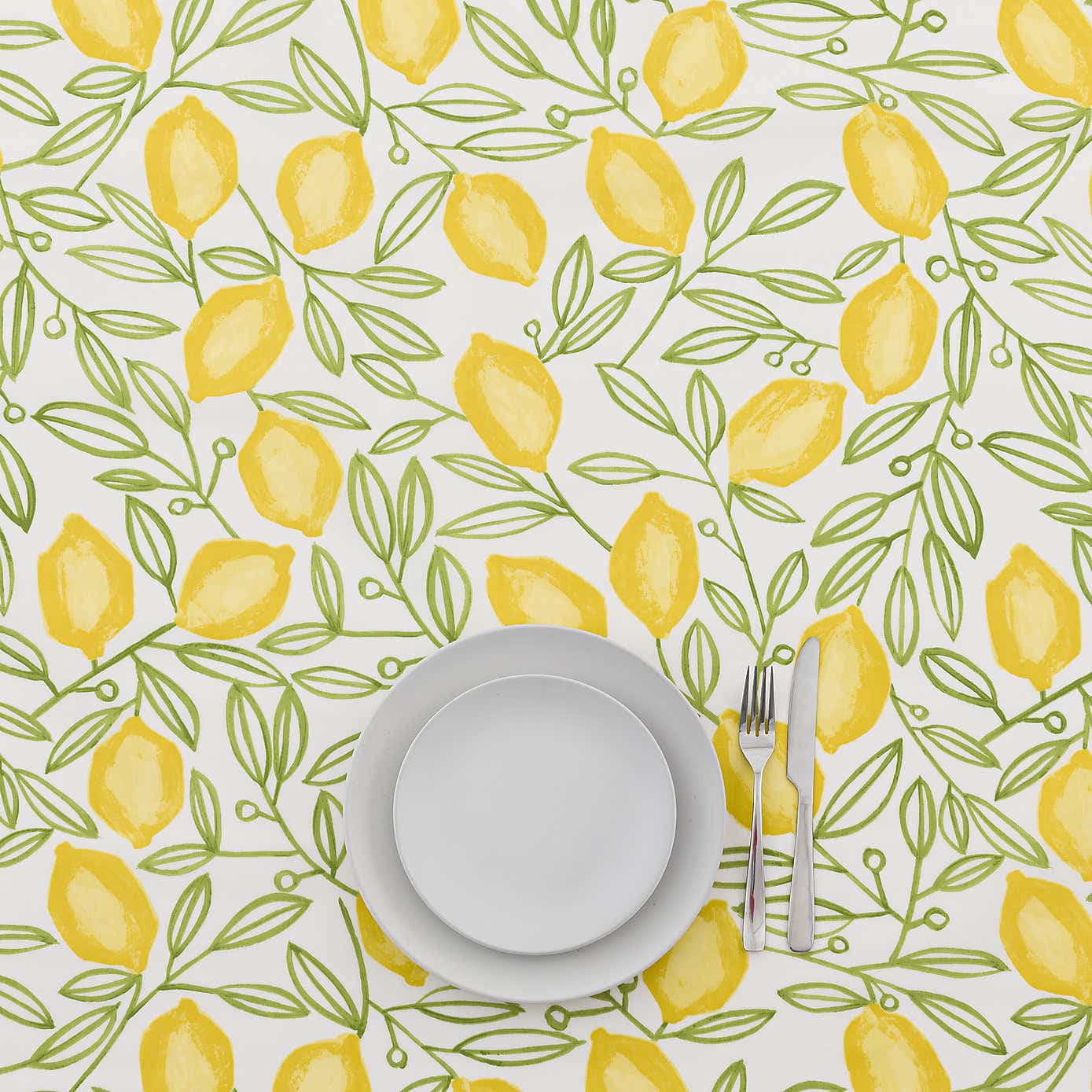 By The Metre Riviera Lemons PVC