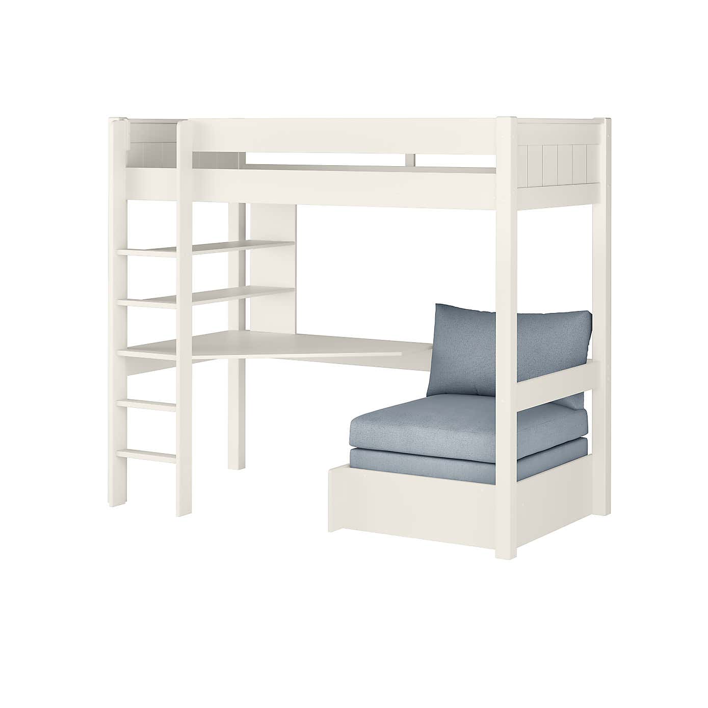 Stompa Classic Highsleeper with Desk And Chair Bed