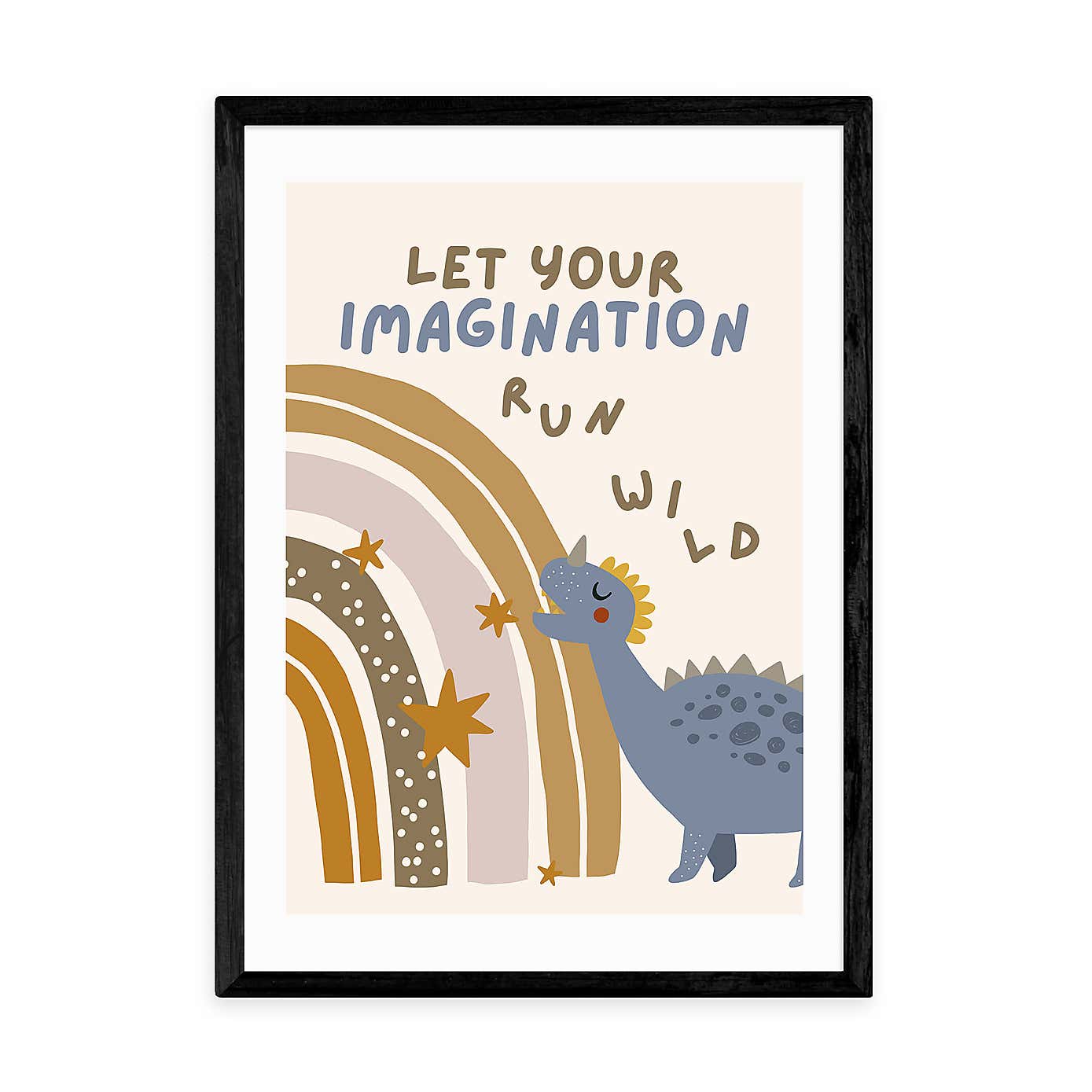 East End Prints Let Your Imagination Run Wild Print