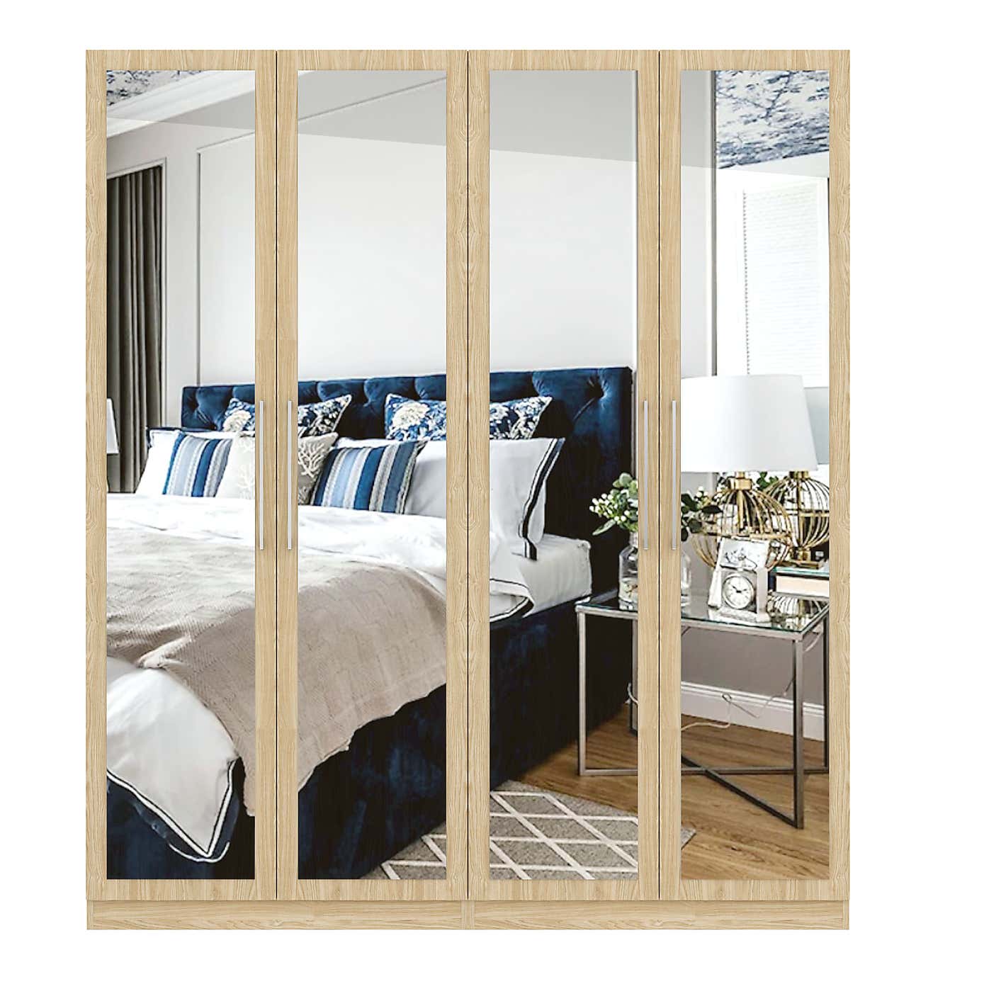 Foster 4 Door Wardrobe