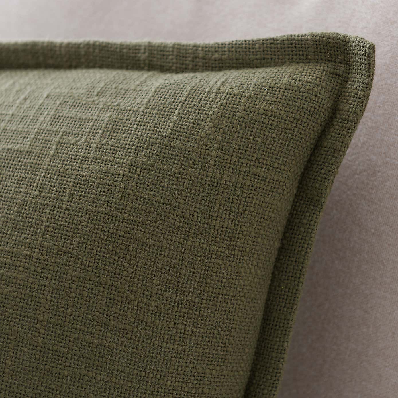 Westcott Cotton Velvet Slub Square Cushion