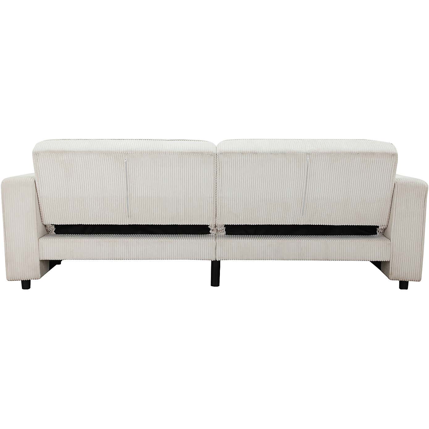 Allie Corduroy 3 Seater Sofa Bed