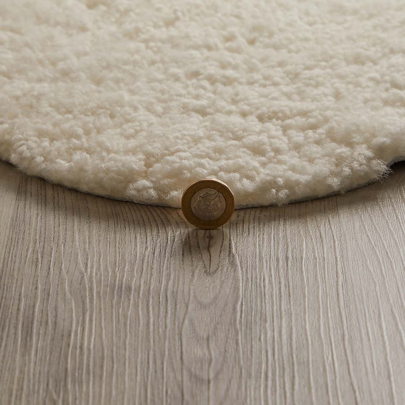 Curly Single Sheepskin Rug