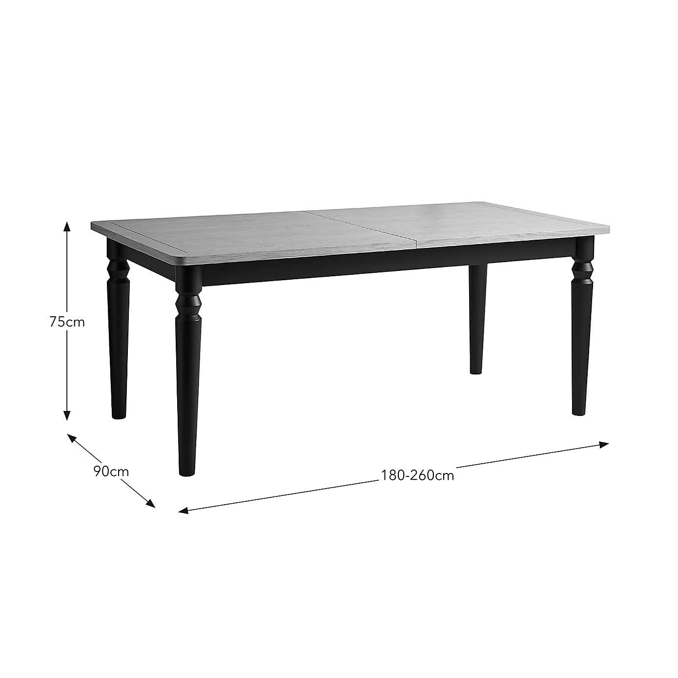 Pip 8-10 Seater Extendable Dining Table