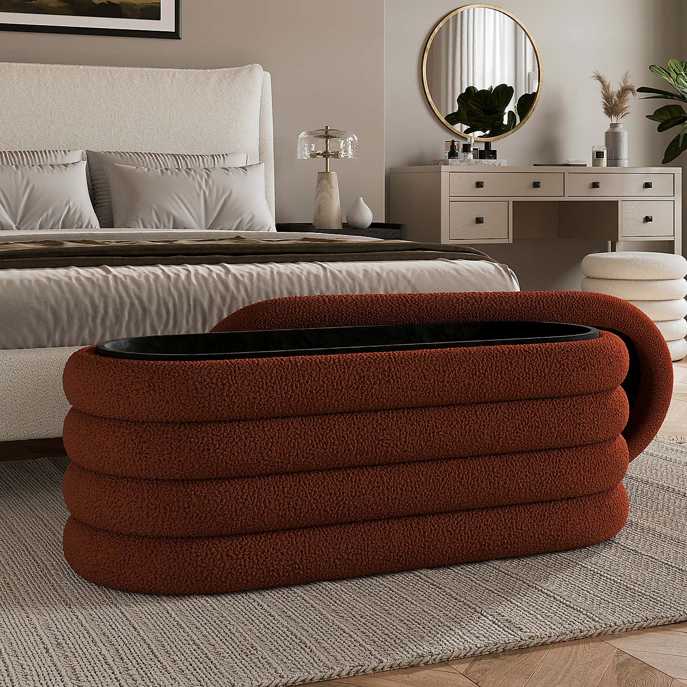 Murray Sherpa Storage Ottoman