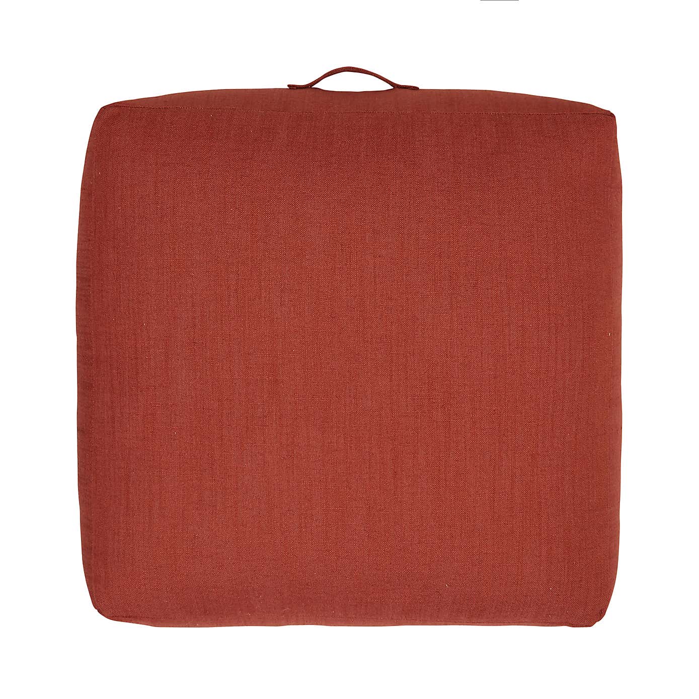 Global Terracotta Slub Floor Cushion