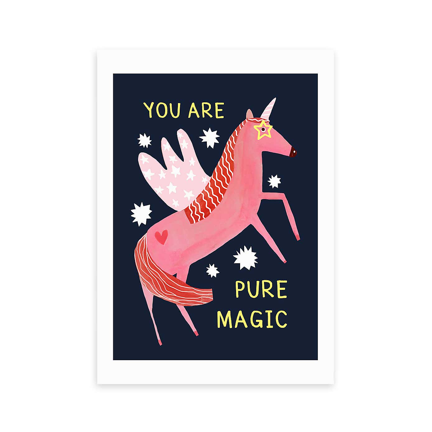 East End Prints Magic Unicorn Print