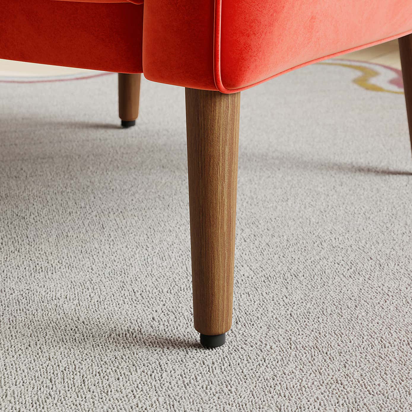 Kaspar Velvet Tub Chair