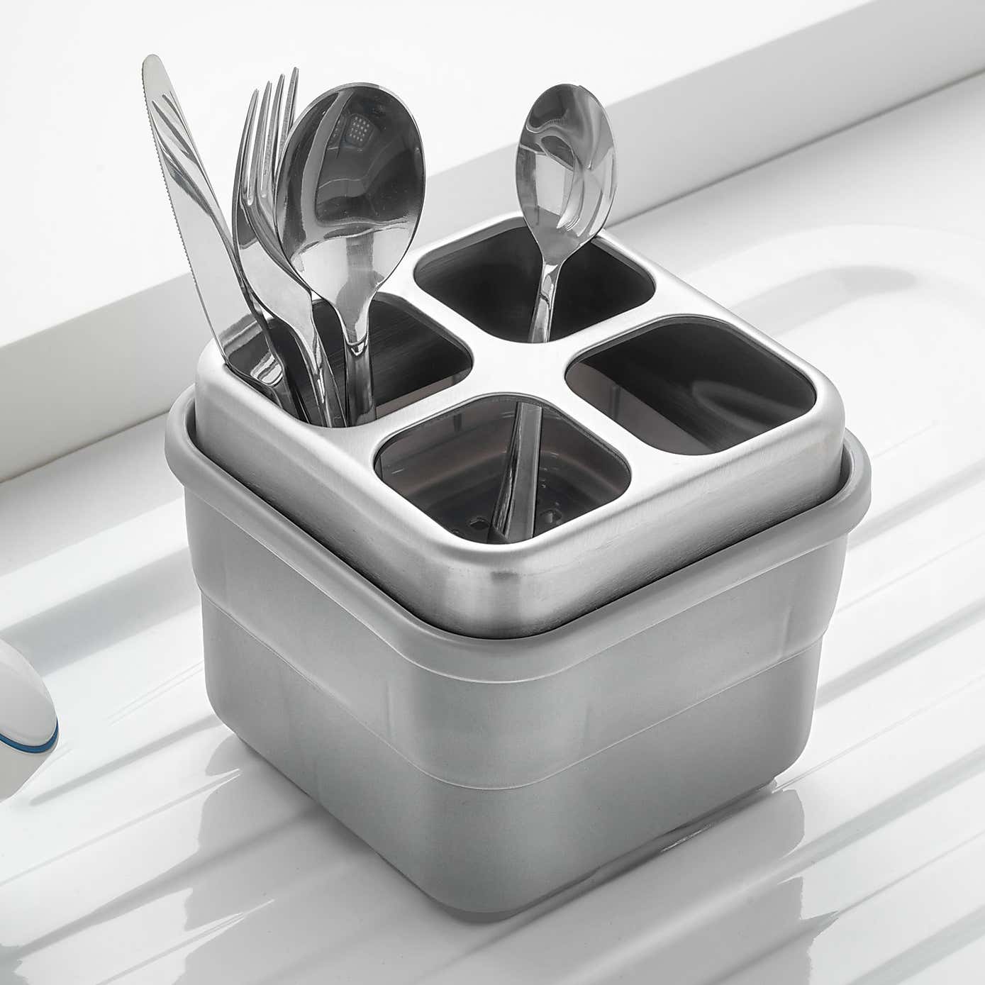 Addis Dual Purpose Caddy Metallic