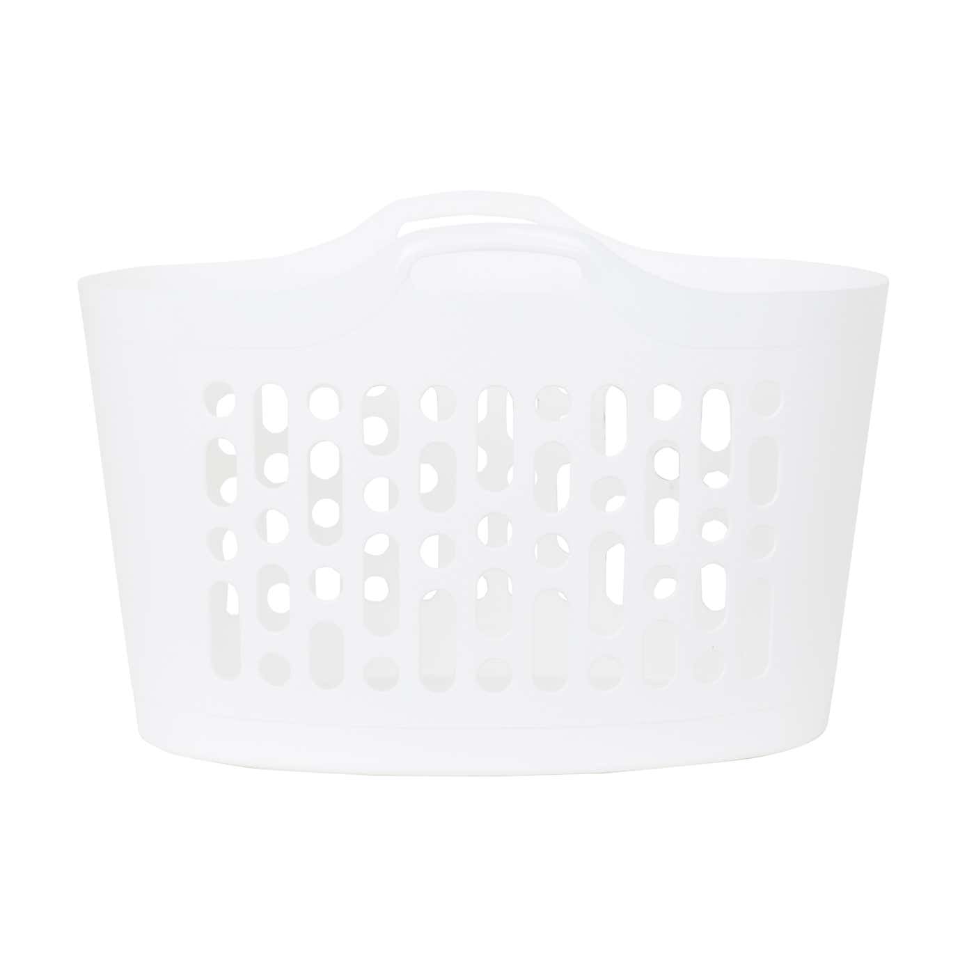 Wham 8/50L Set of 2 Plastic Flexi Laundry Baskets