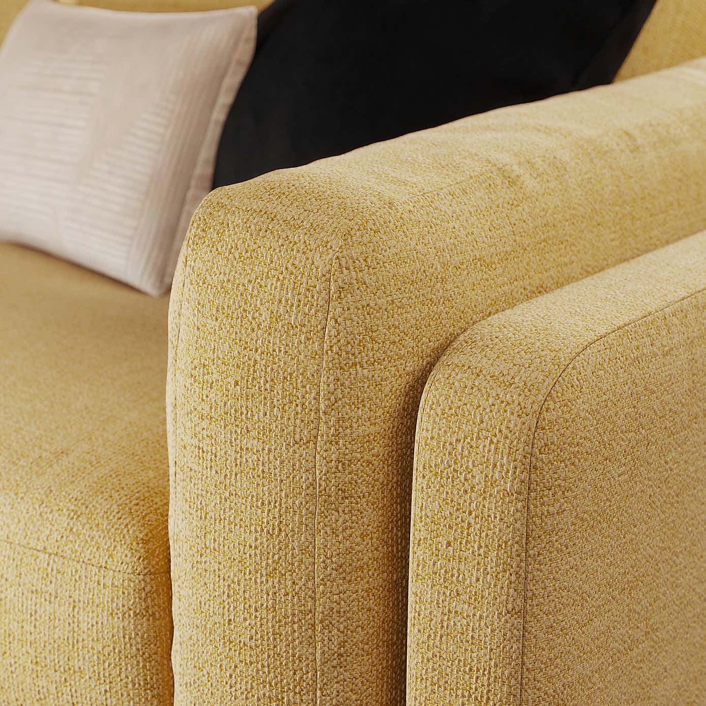 Newton Chunky Tonal Weave Corner Chaise