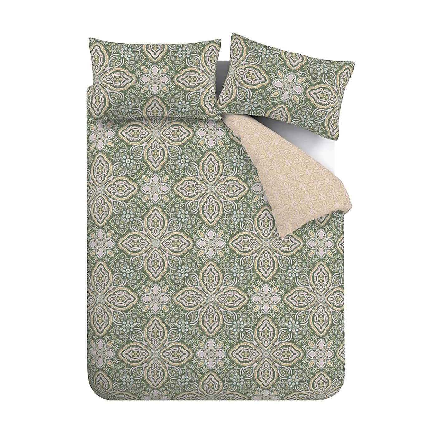 Pineapple Elephant Alba Reversible Duvet Cover & Pillowcase Set